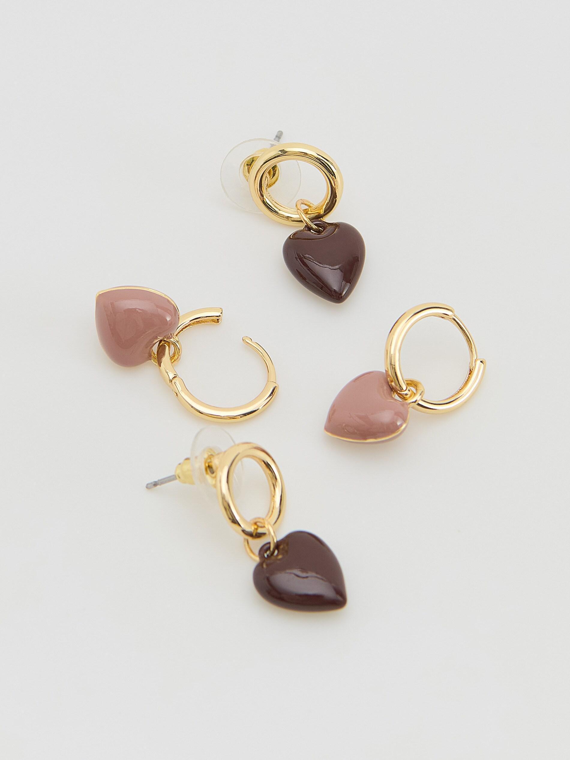 MULTICOLOR Earrings set with pendants, Multicolor, large image number 1