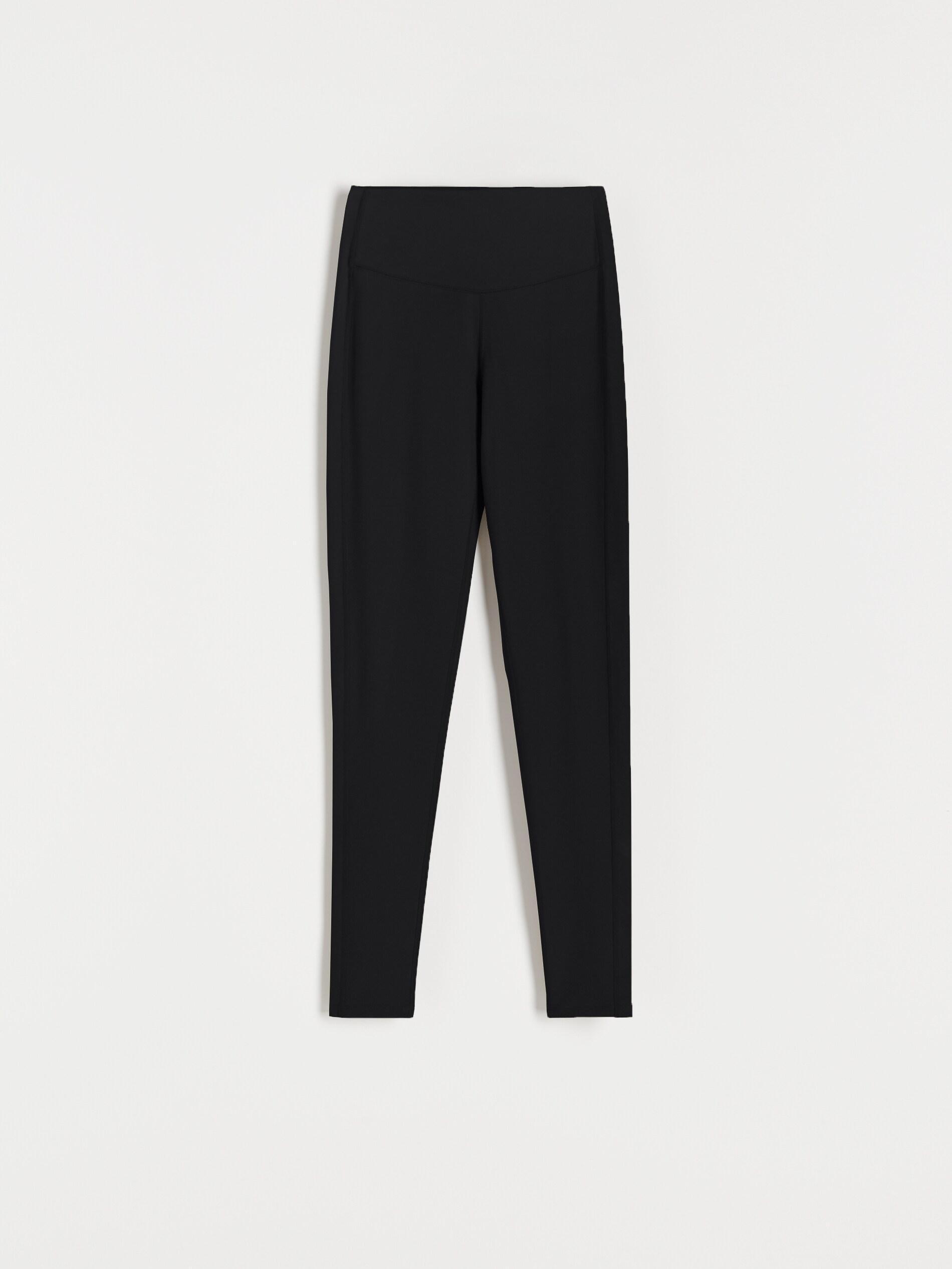 Black Knitted Treggings, , large image number 3