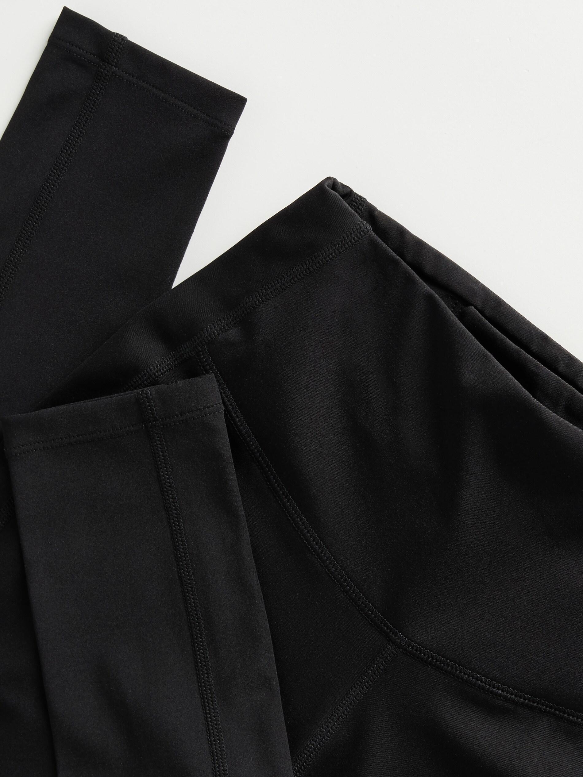 Black Knitted Treggings, , large image number 4