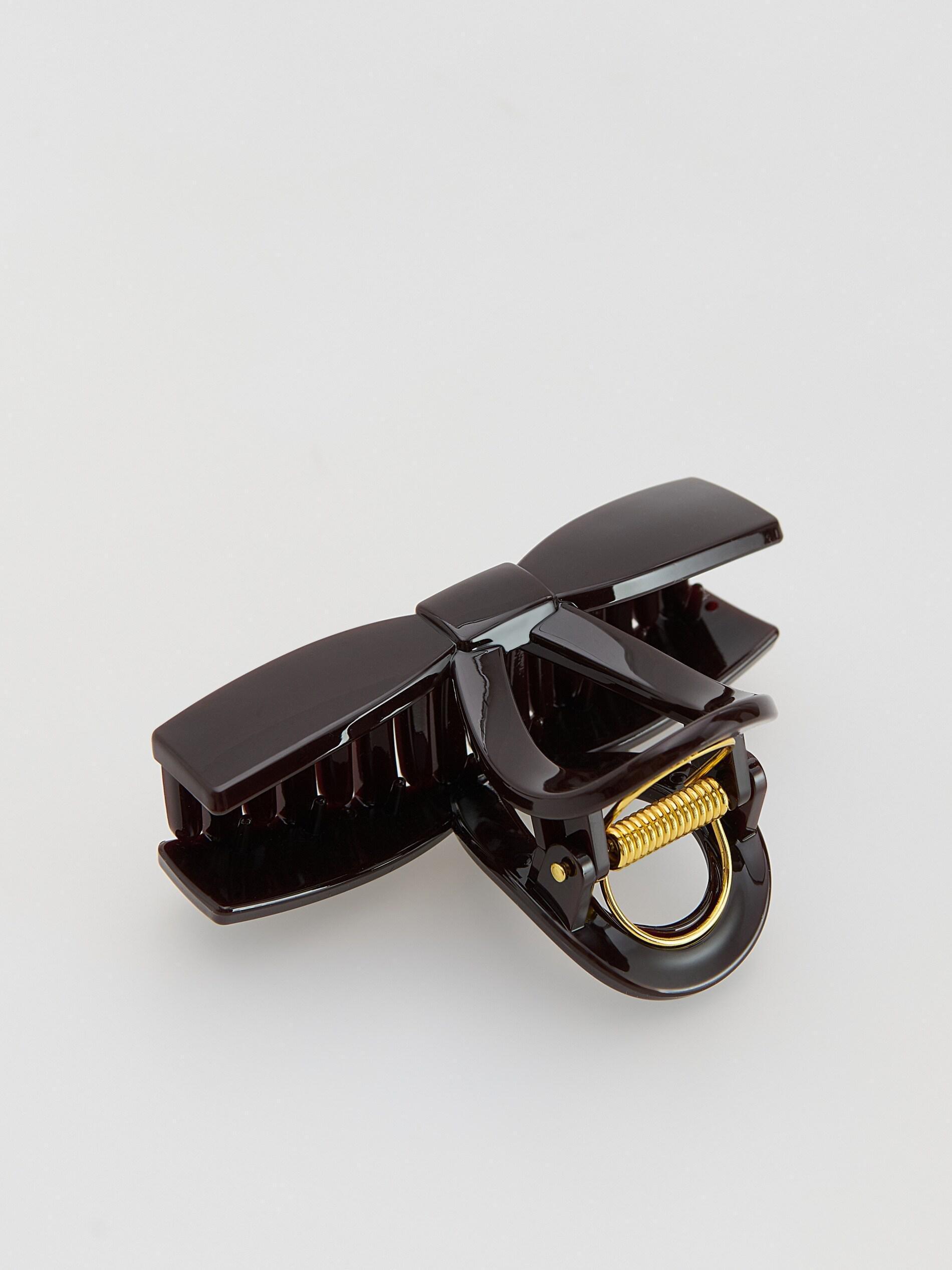 Brown Hair Clasp, Brown, large image number 1