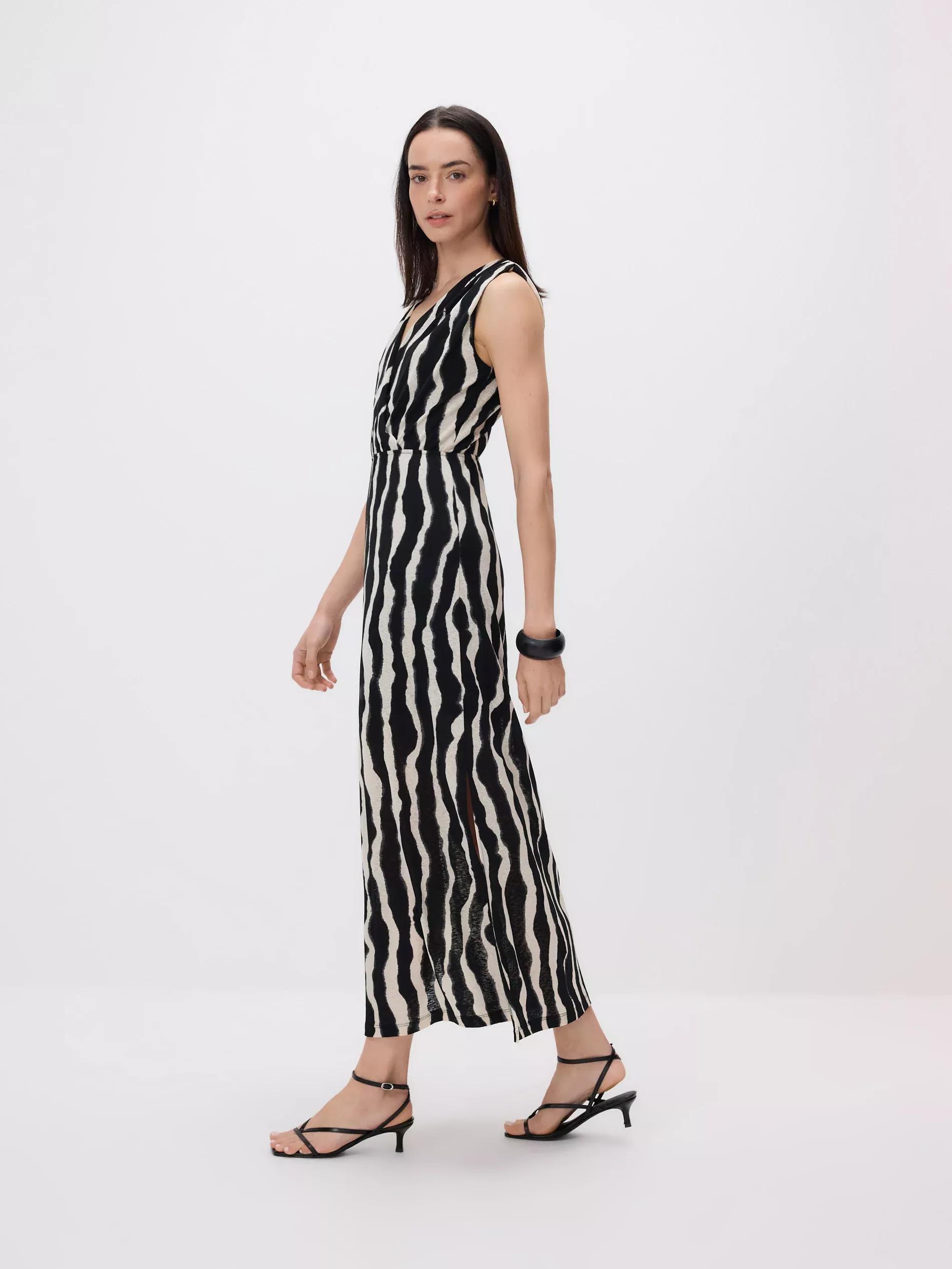 Multicolour Patterned Dress, , large image number 5