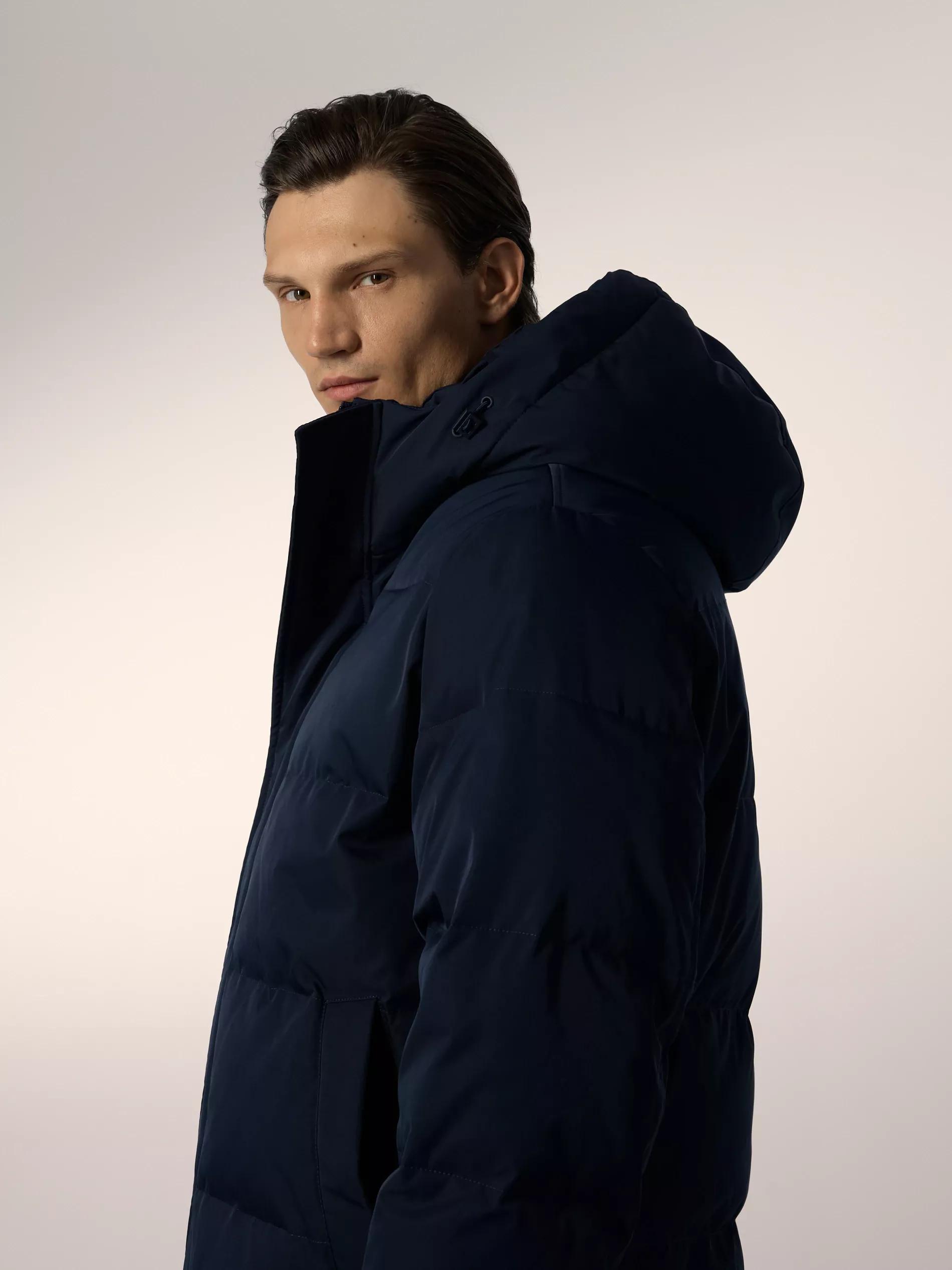 NAVY Down jacket with Sorona, Navy, medium