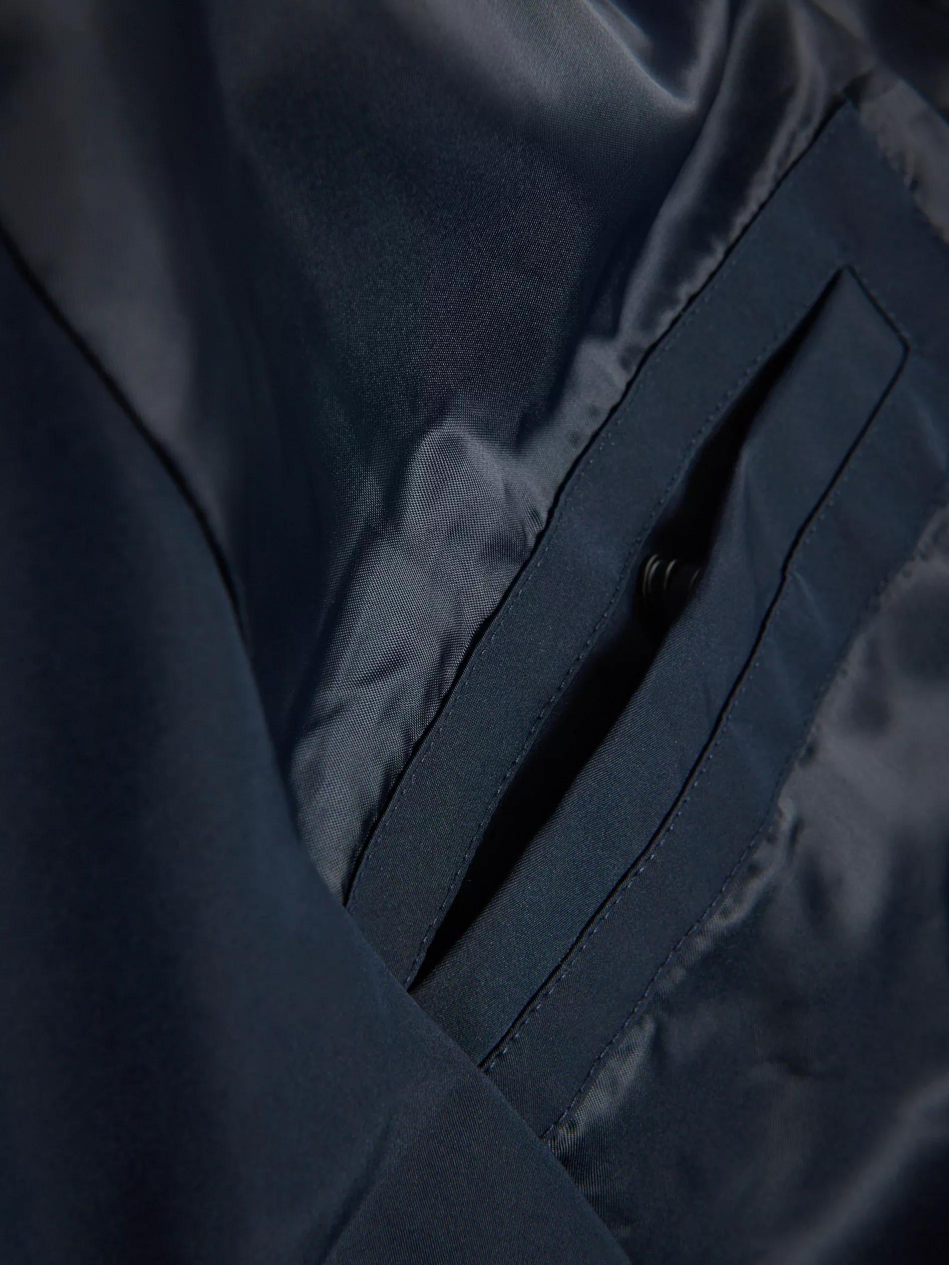 NAVY Down jacket with Sorona, Navy, large image number 5