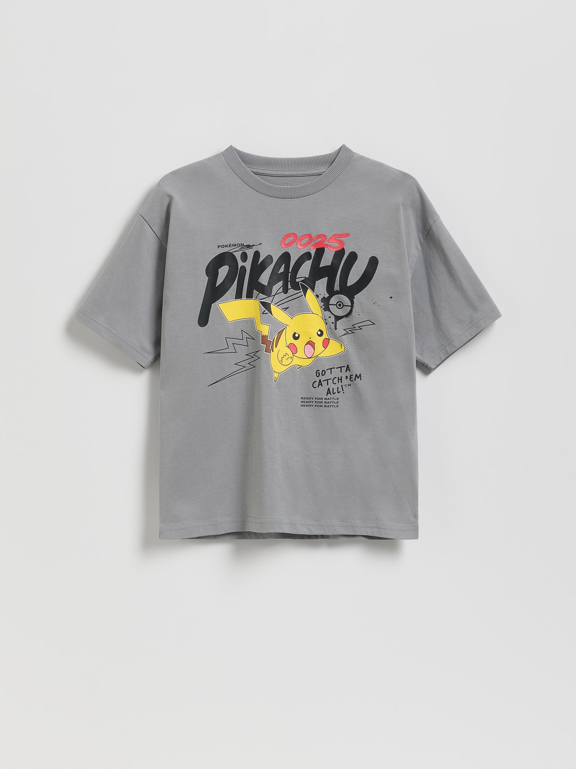 Grey Pokémon T-Shirt, Grey, large image number 0