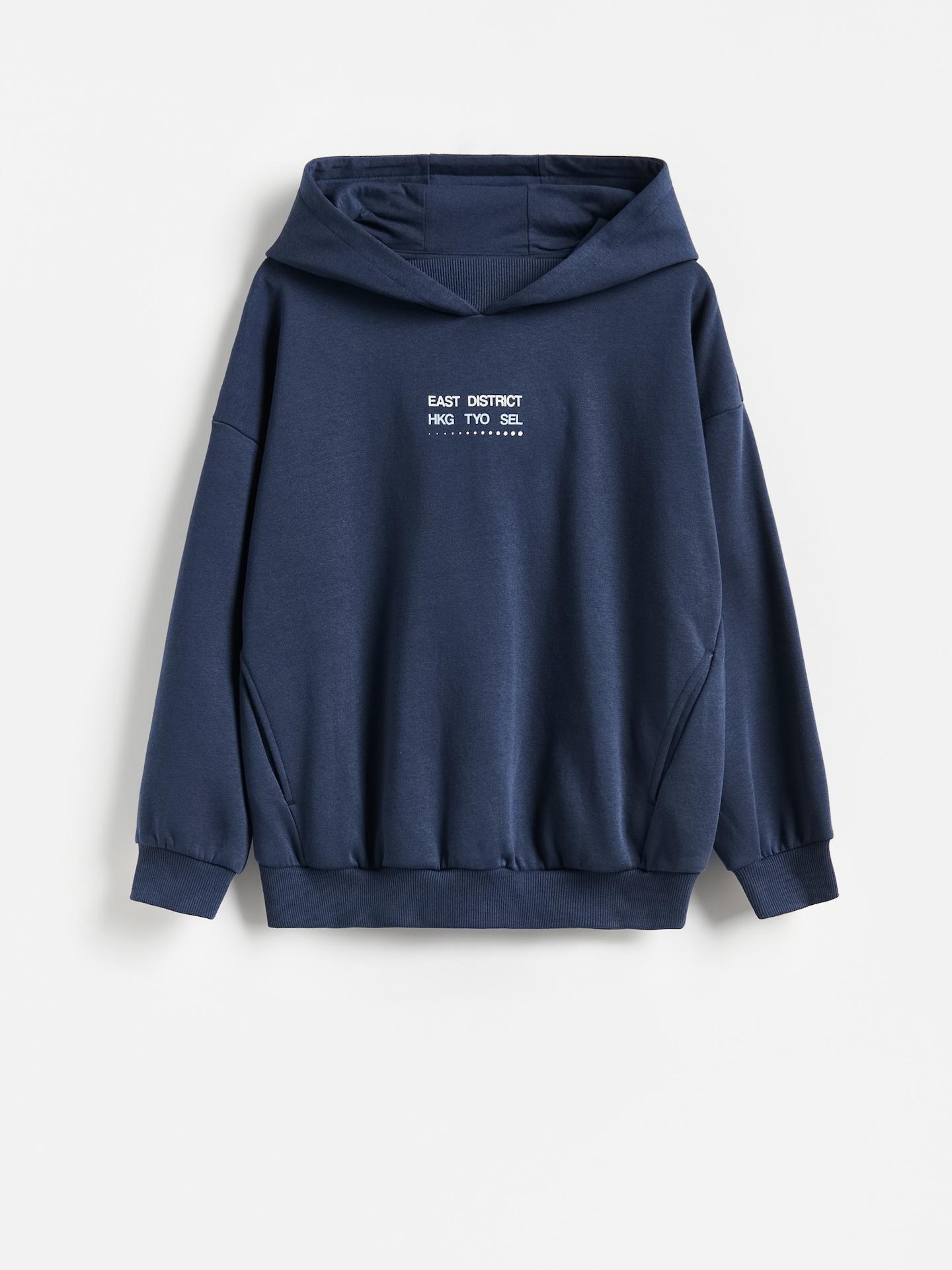 Navy Jogging Top, Kids Boys, Navy, medium