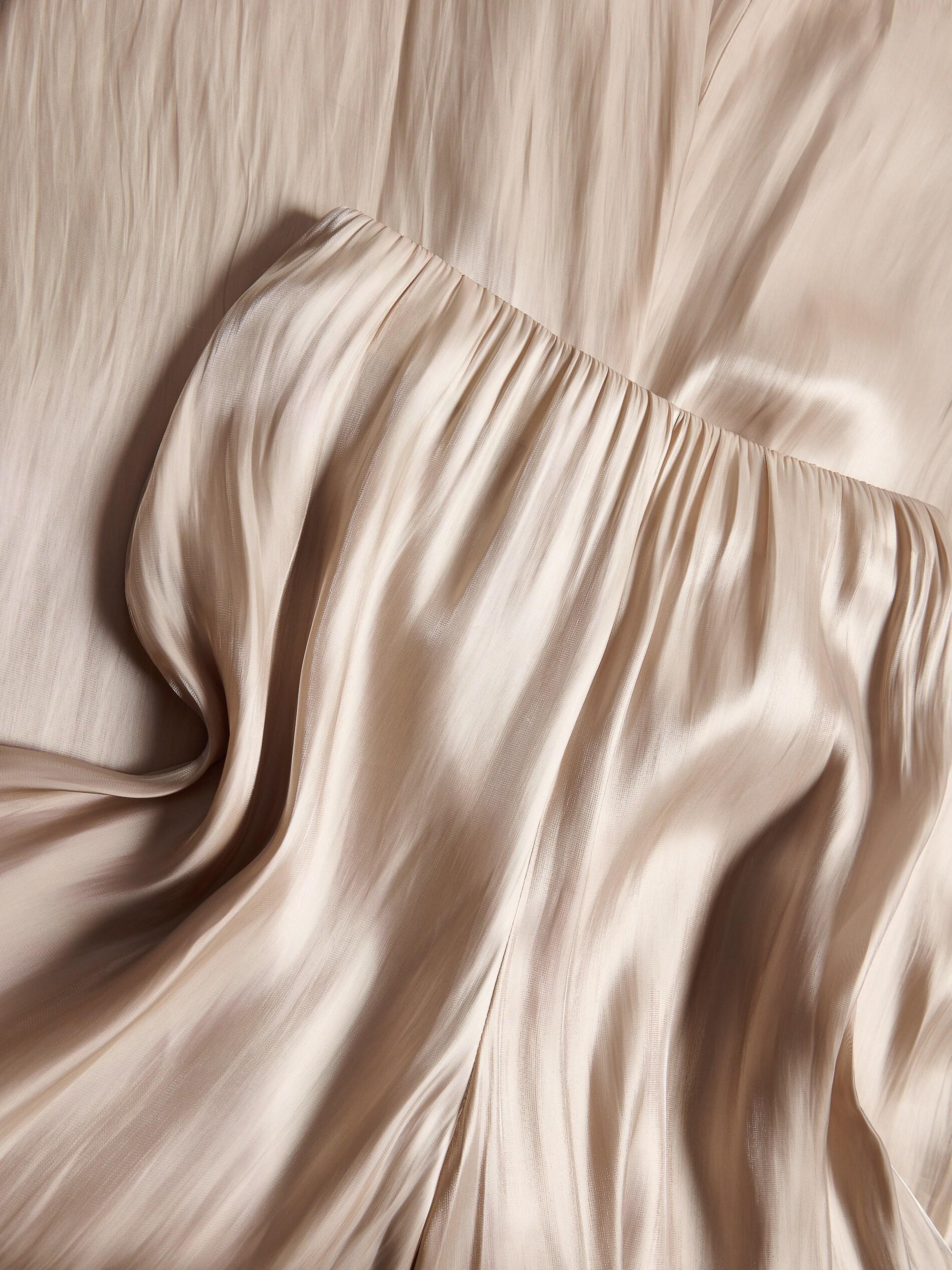 Beige Palazzo Pants, Pink, large image number 5