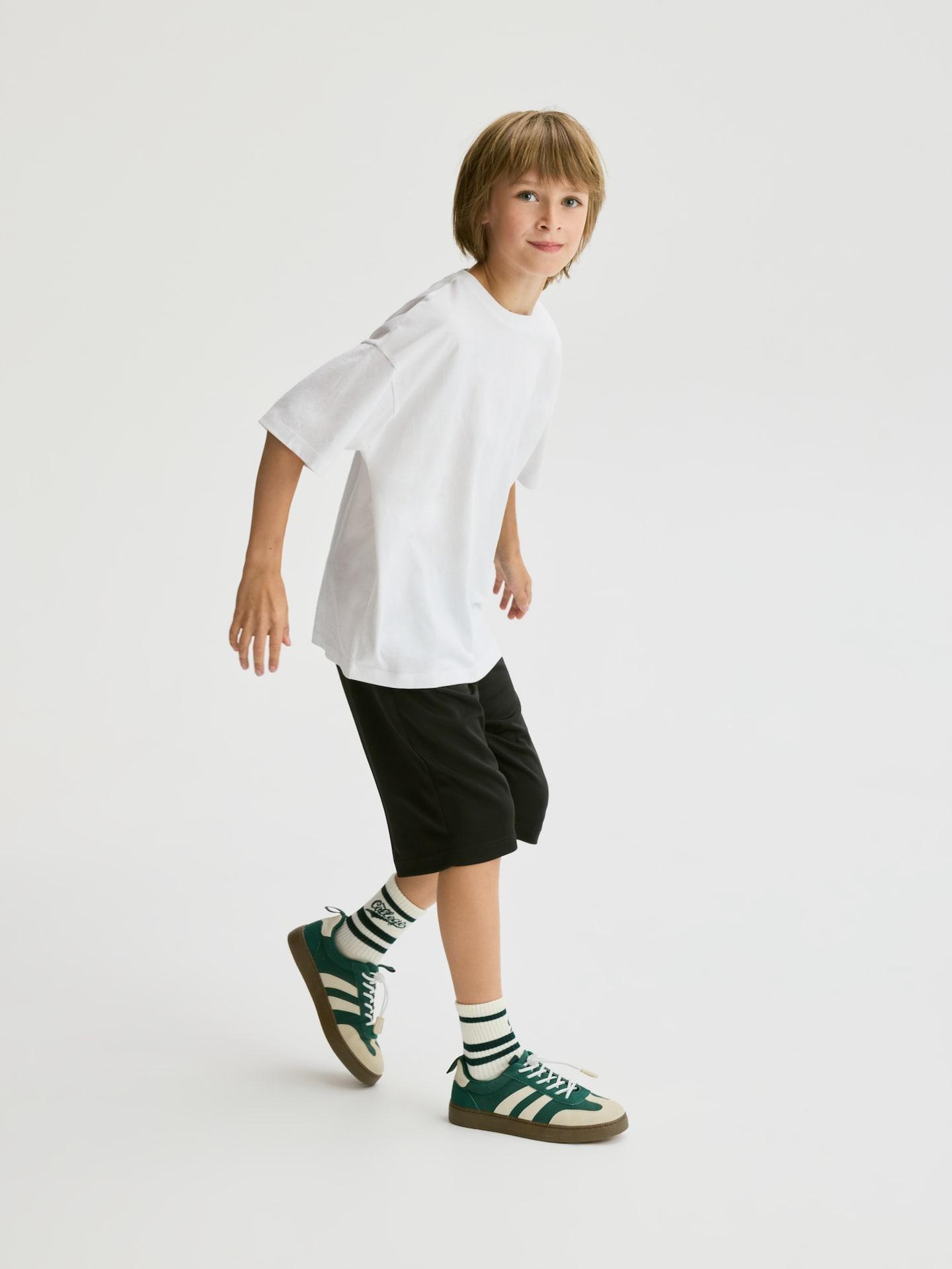 White Jersey Set, White, medium