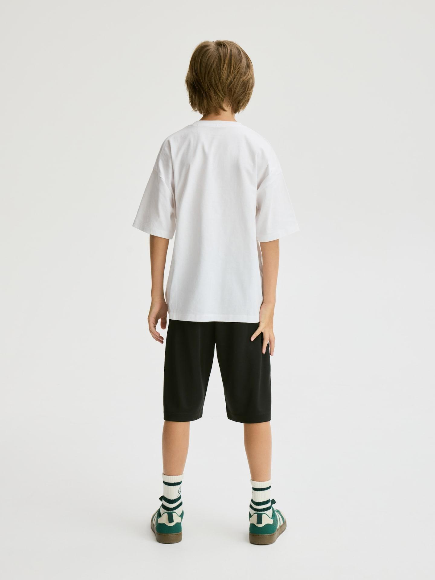 White Jersey Set, White, large image number 3