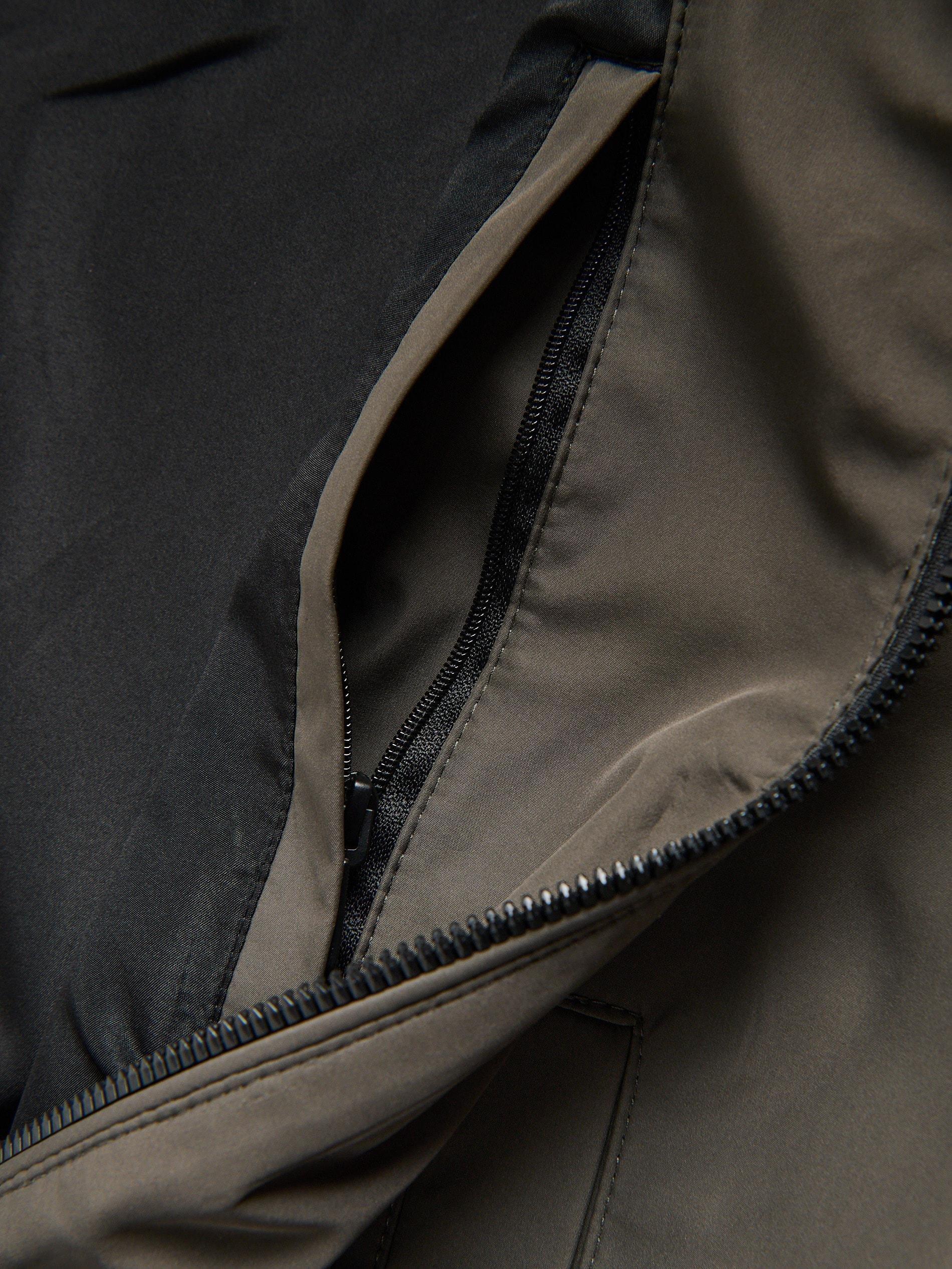 Green Shell Style Jacket, Khaki, medium