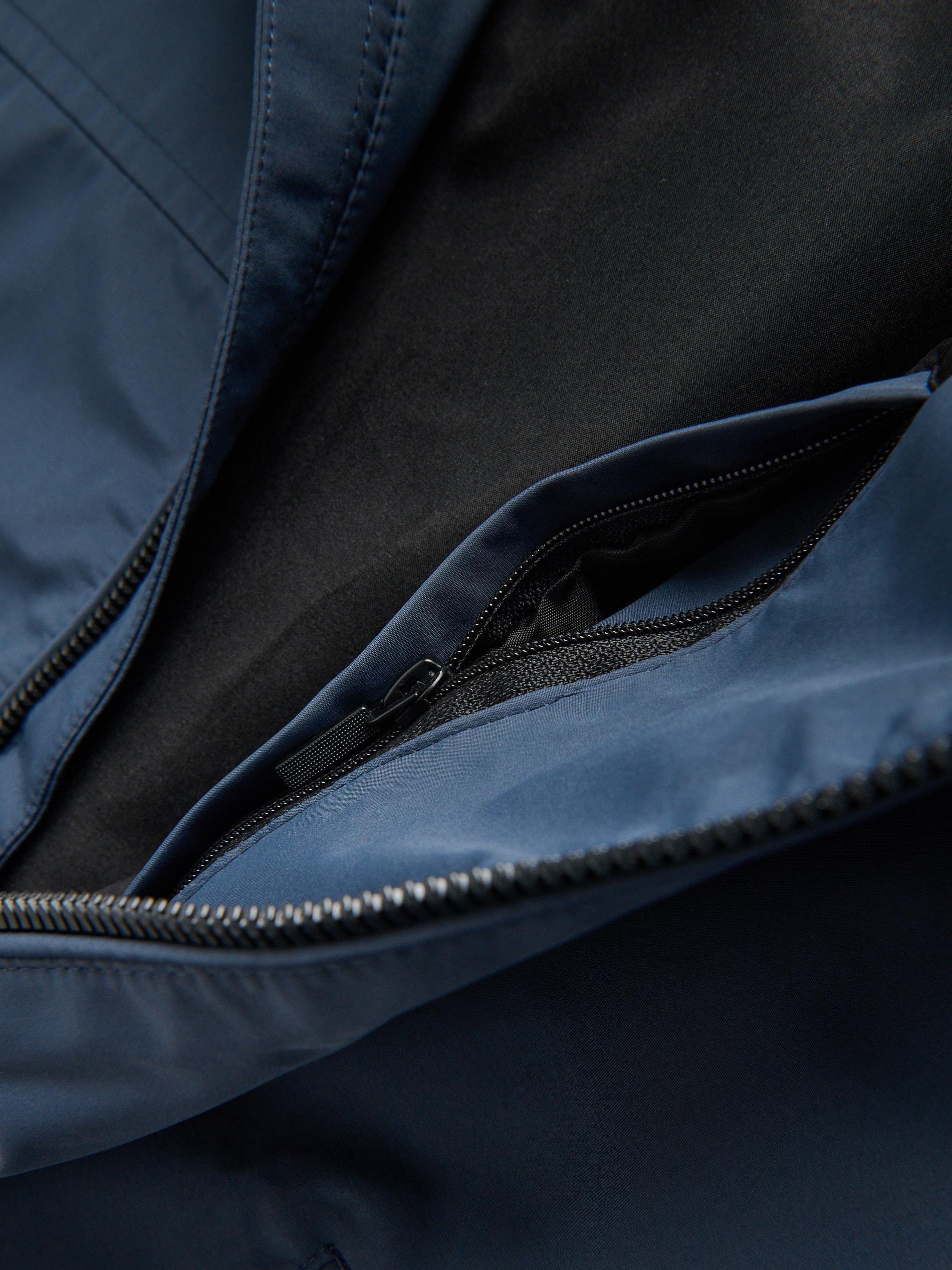 Navy Shell Style Jacket, Blue, large image number 1