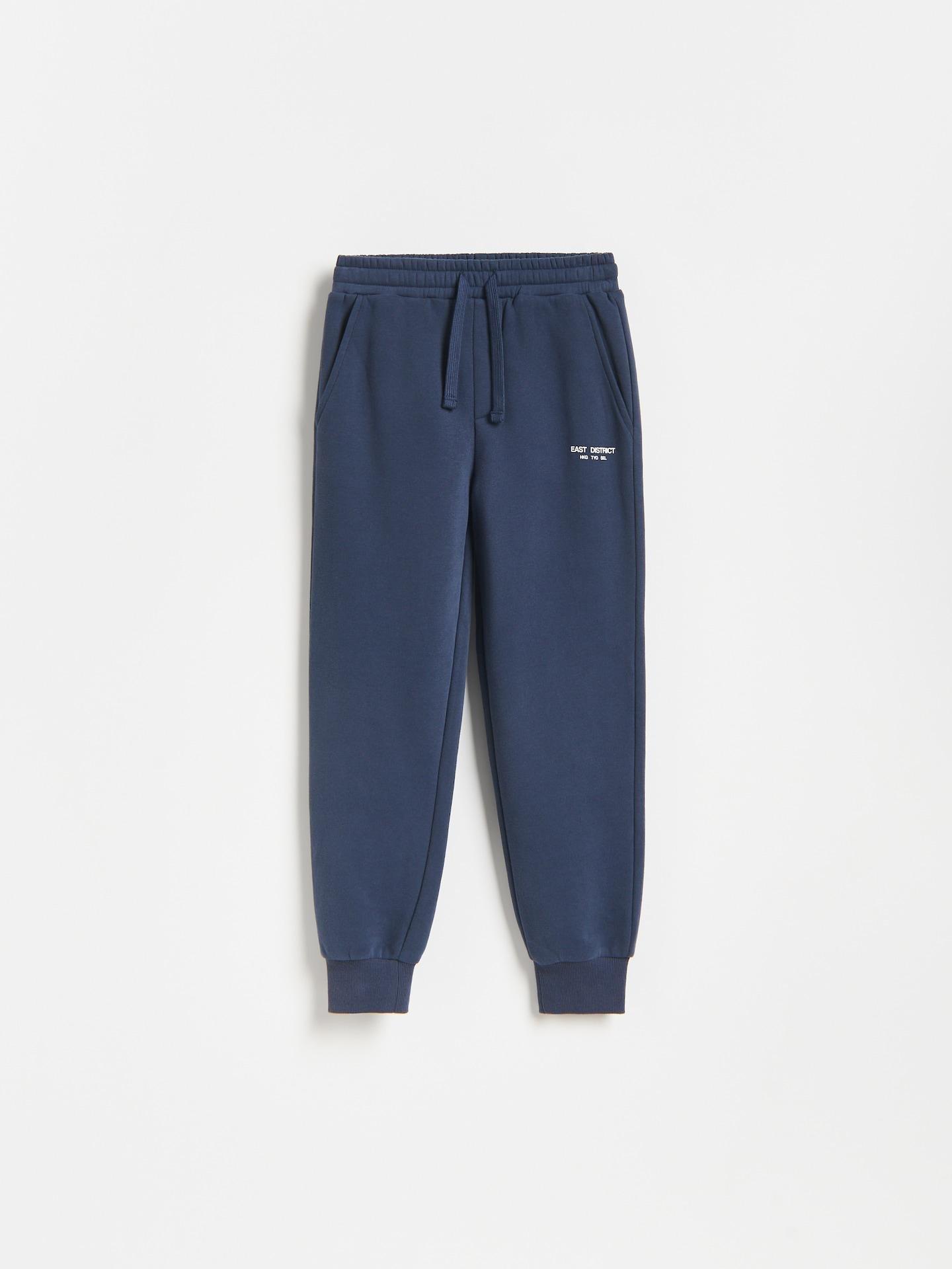 Navy Cotton Rich Joggers, Navy, medium