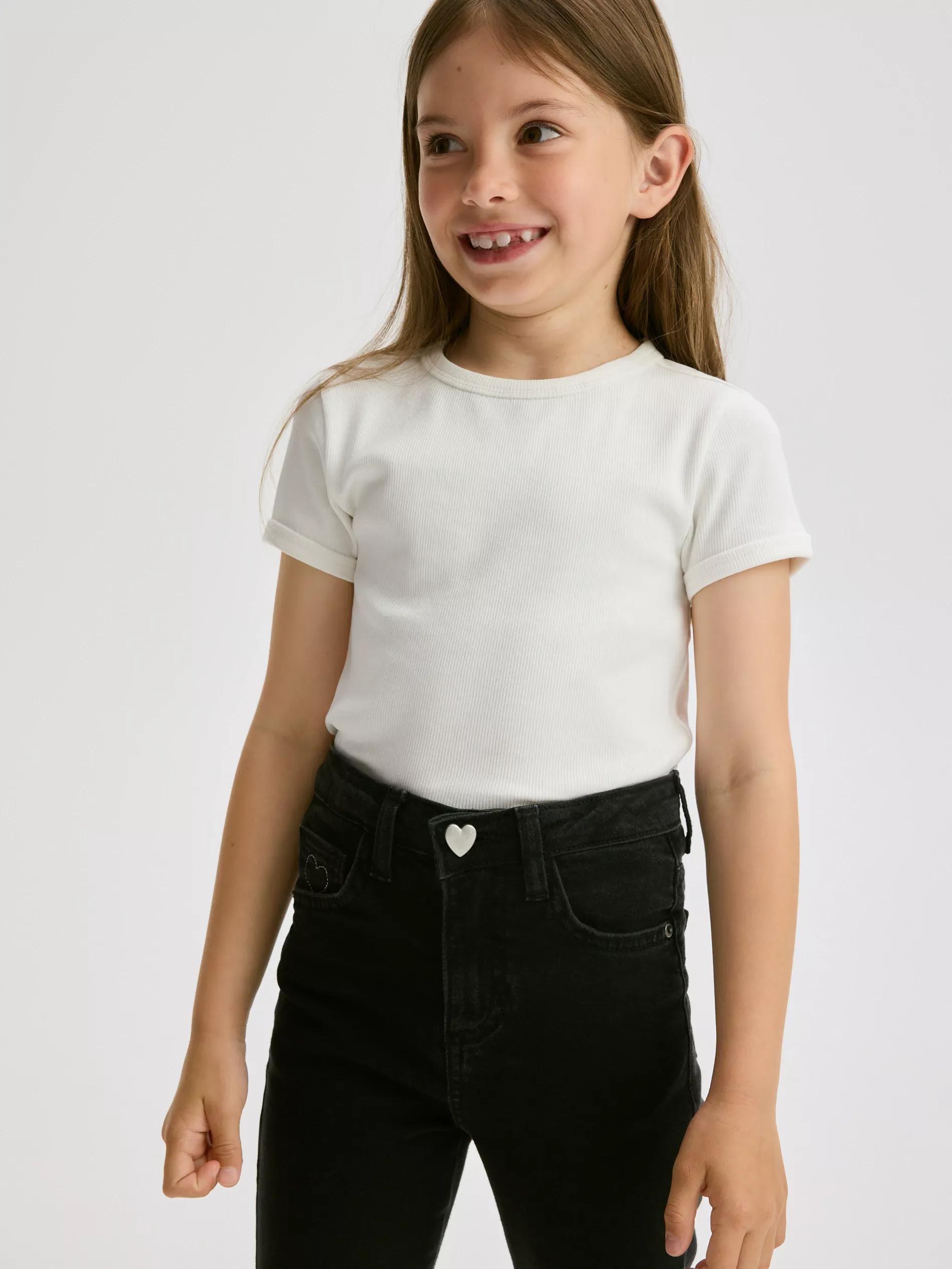 Cream Cotton T-Shirt, , large image number 0