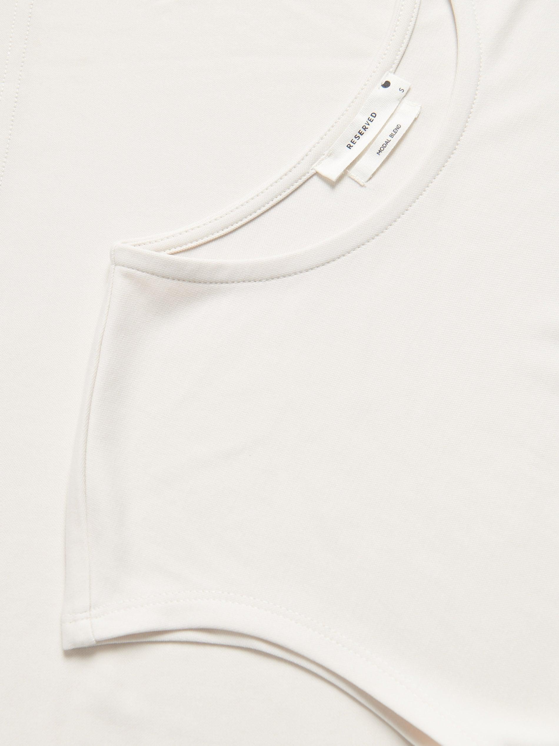 Beige Blouse, Beige, large image number 5