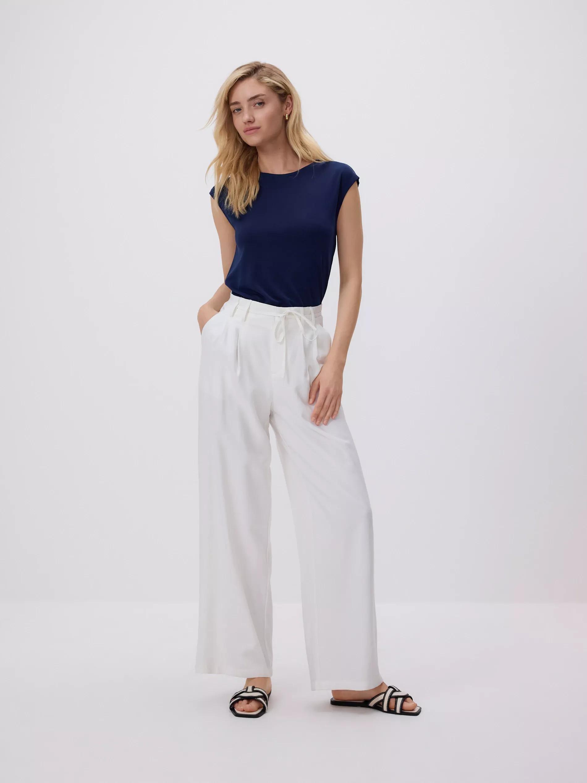 Navy Blouse, , large image number 0