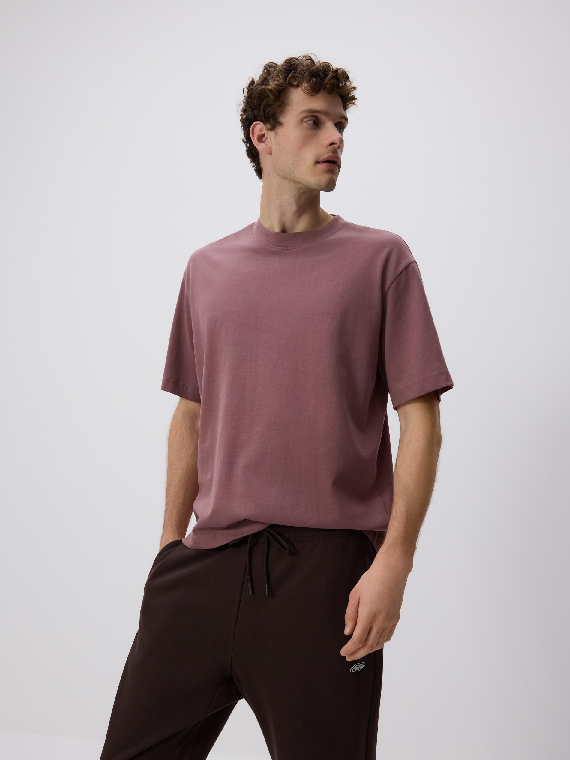MAUVE Boxy cotton T-shirt, Purple, large image number 0