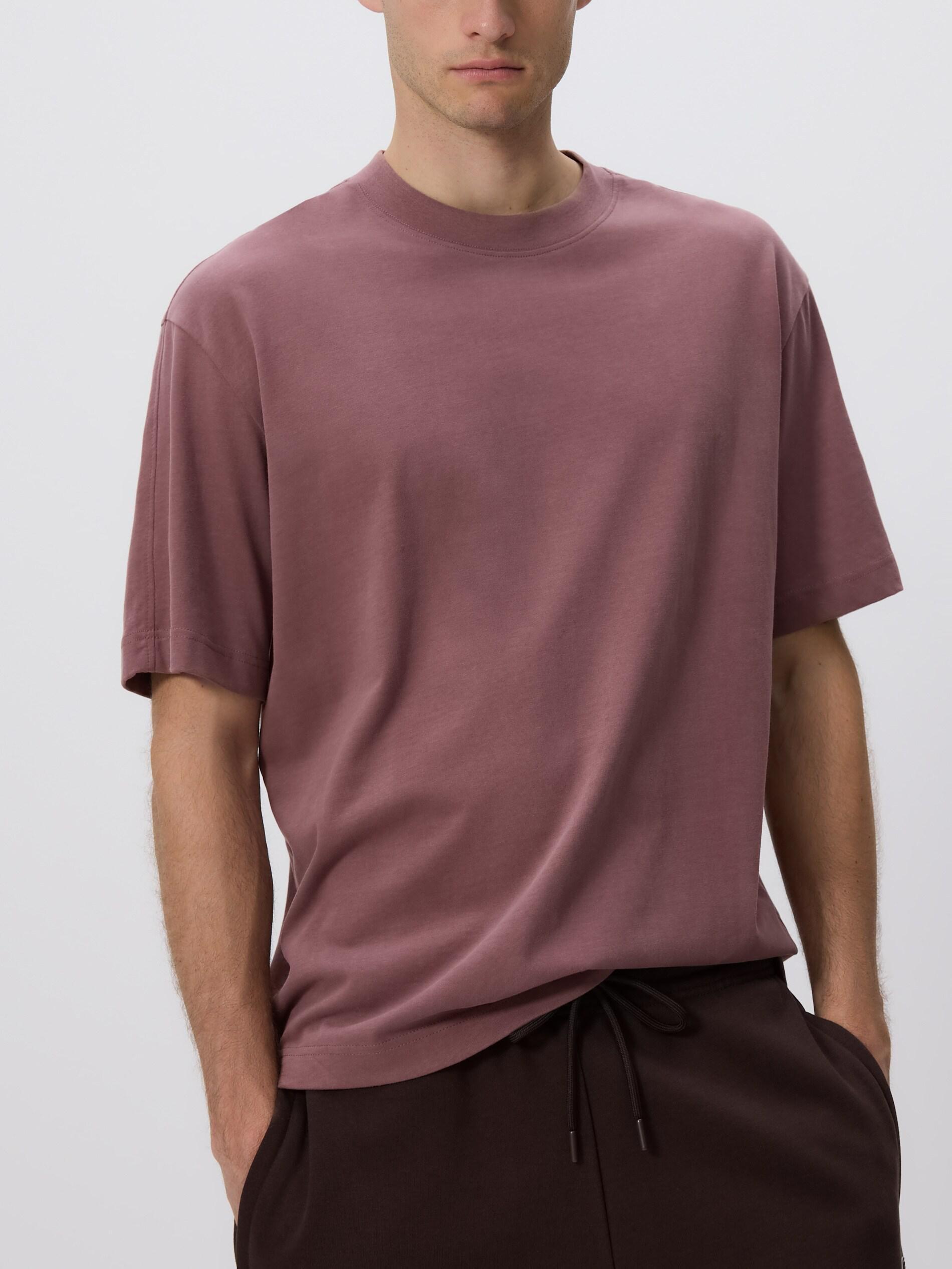 MAUVE Boxy cotton T-shirt, Purple, large image number 2