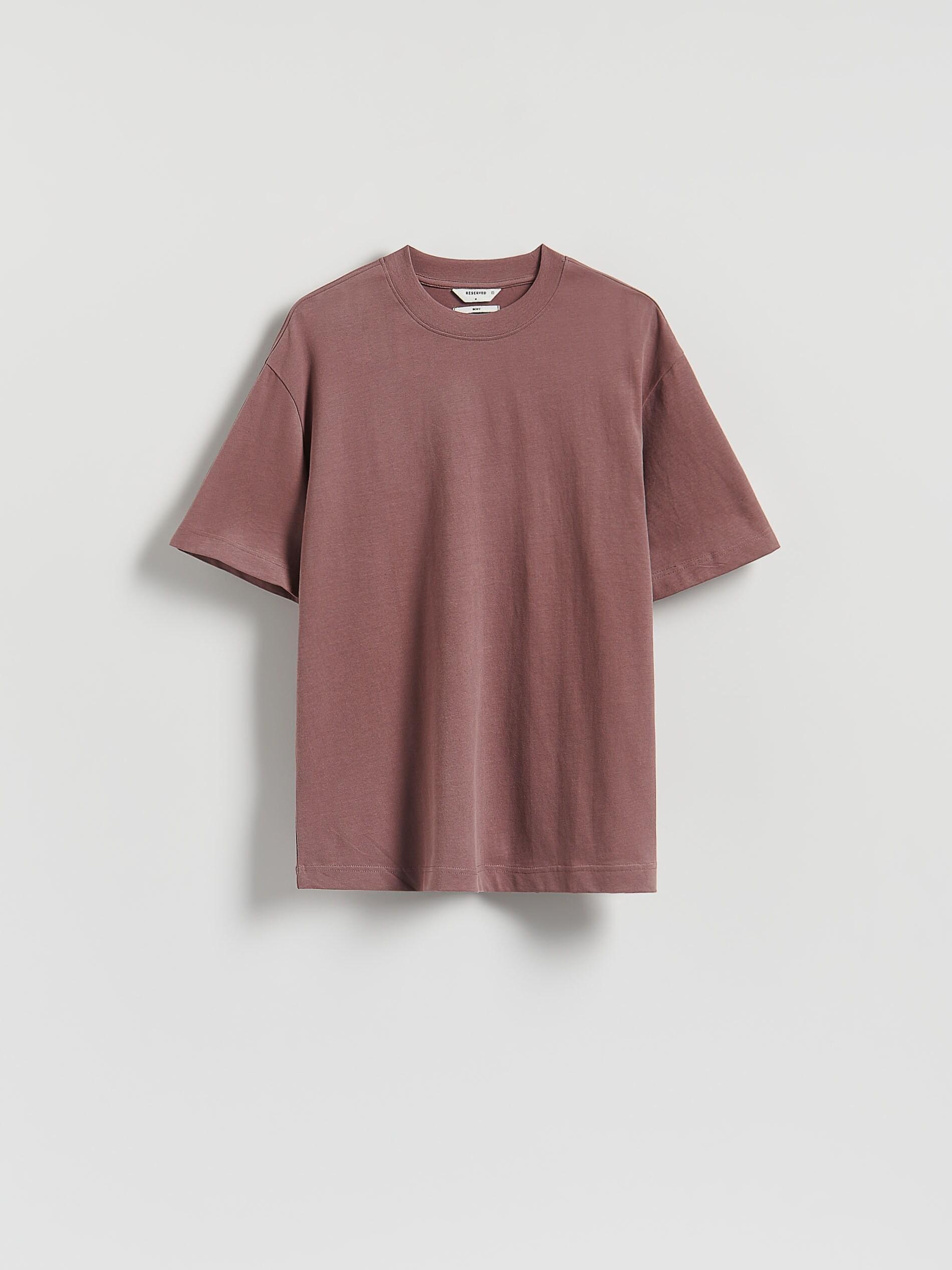 MAUVE Boxy cotton T-shirt, Purple, large image number 4