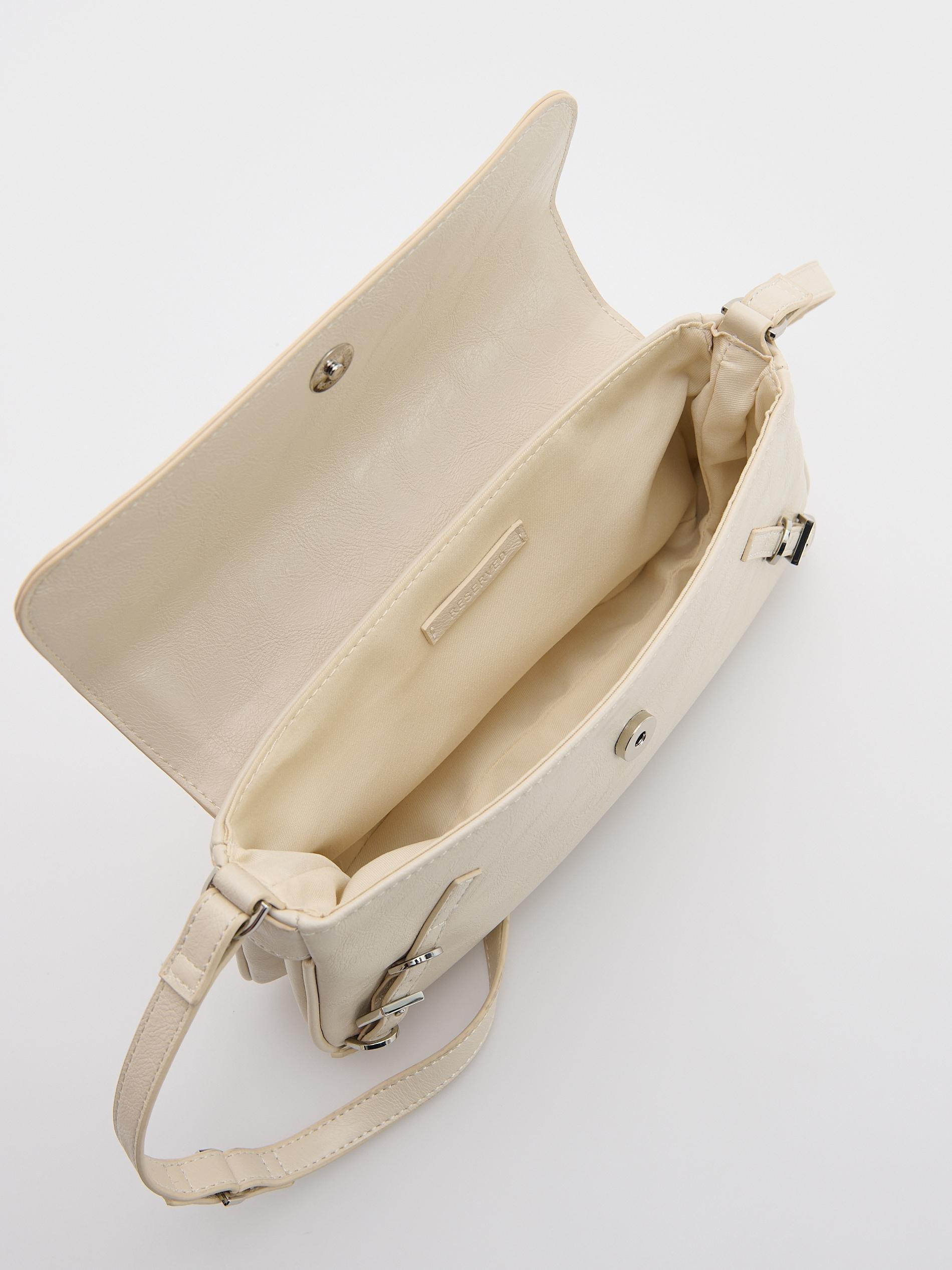 Cream Crossbody Bag, Ivory, large image number 5