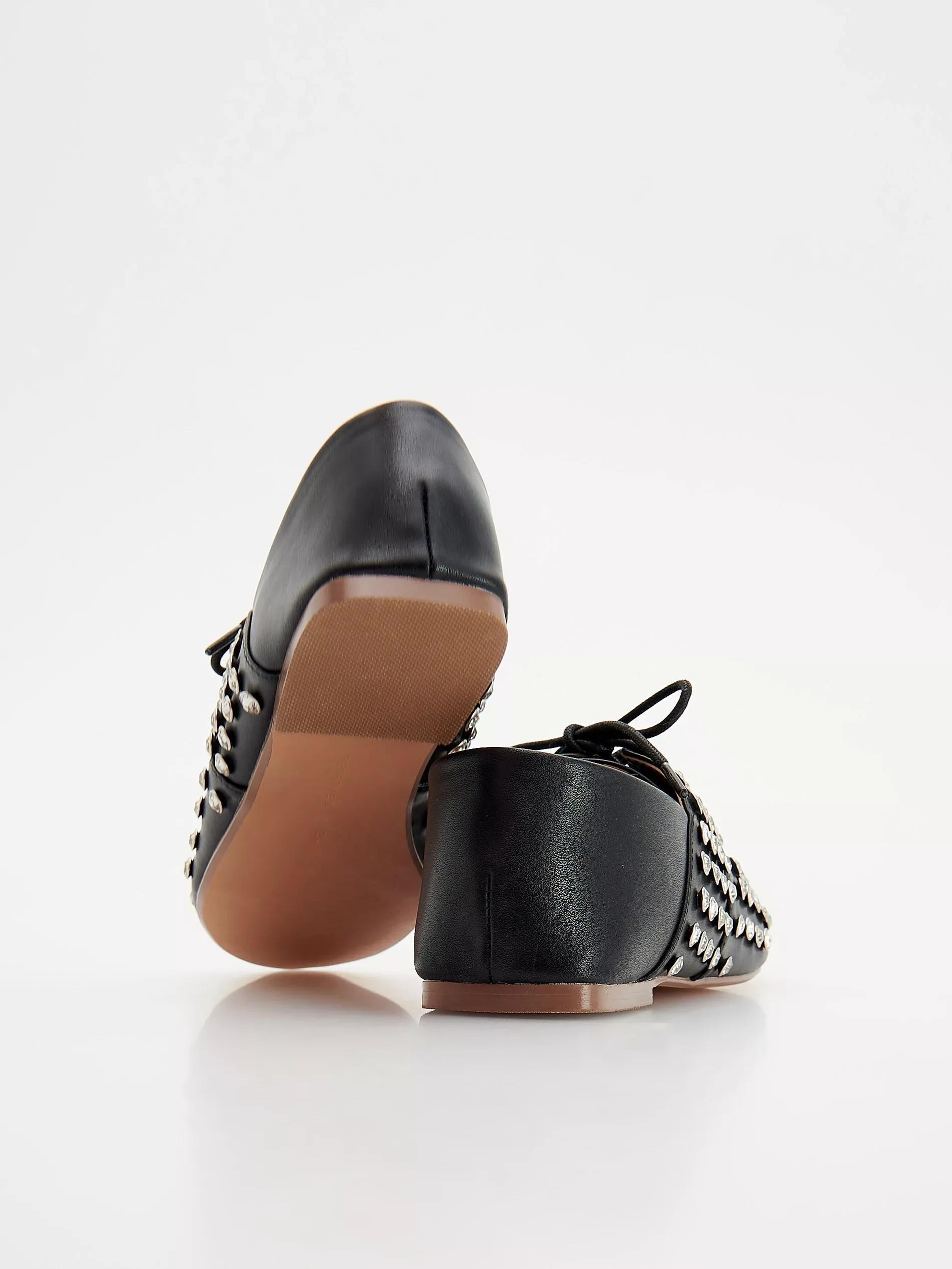 Black Loafer Shoes, , large image number 2