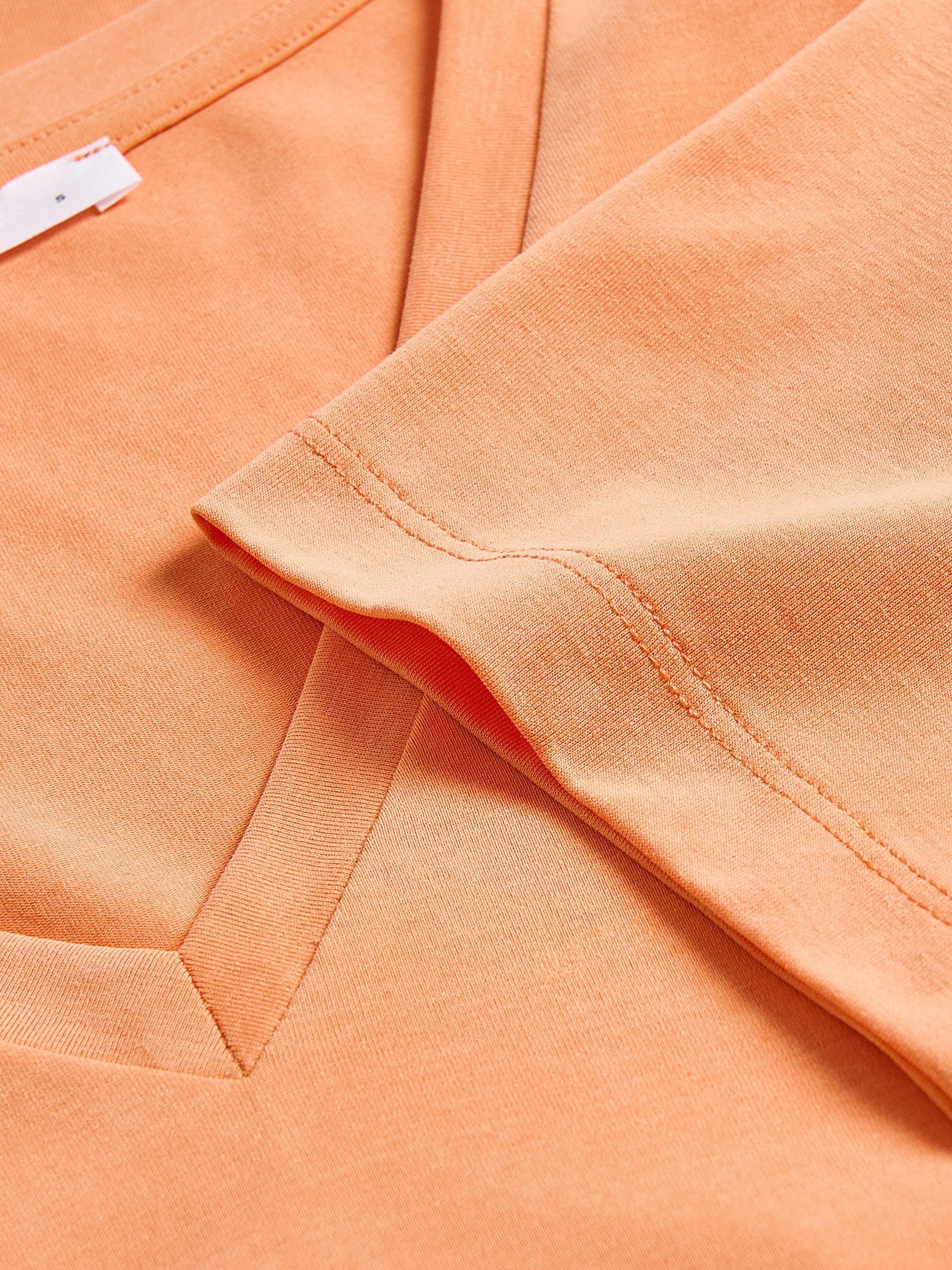 Orange Modal Blend T-Shirt, Orange, large image number 3