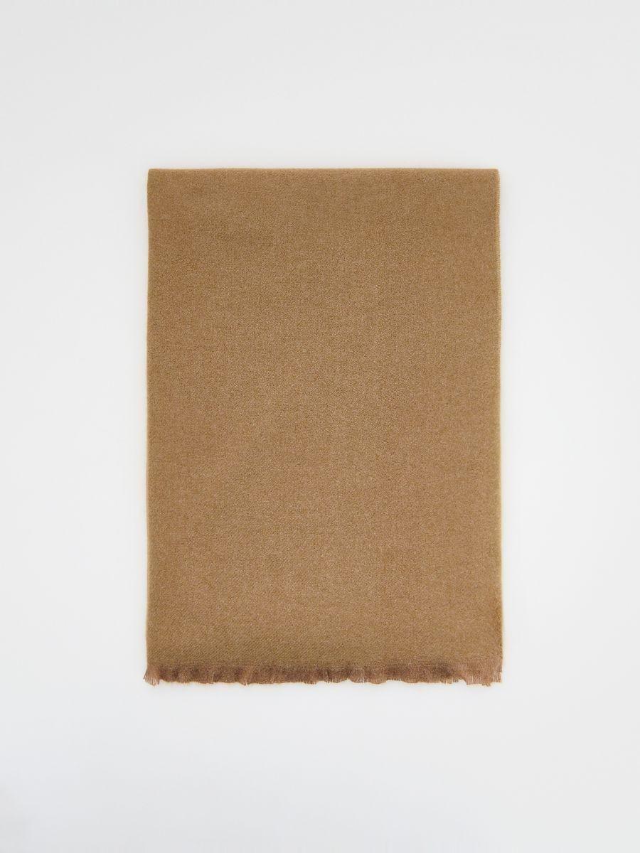Beige Scarf, Beige, large image number 0
