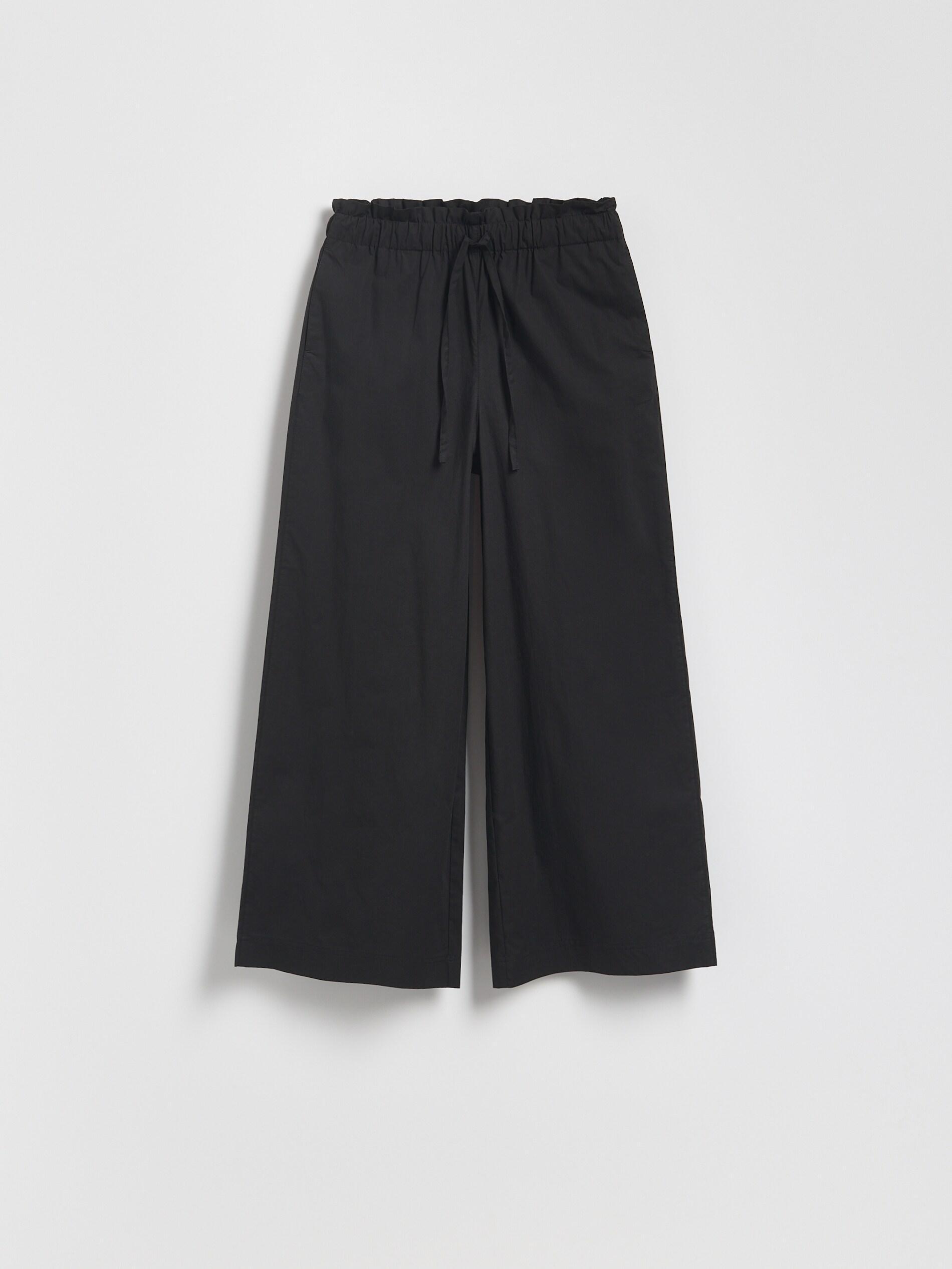 BLACK Loose pants, Black, large image number 3