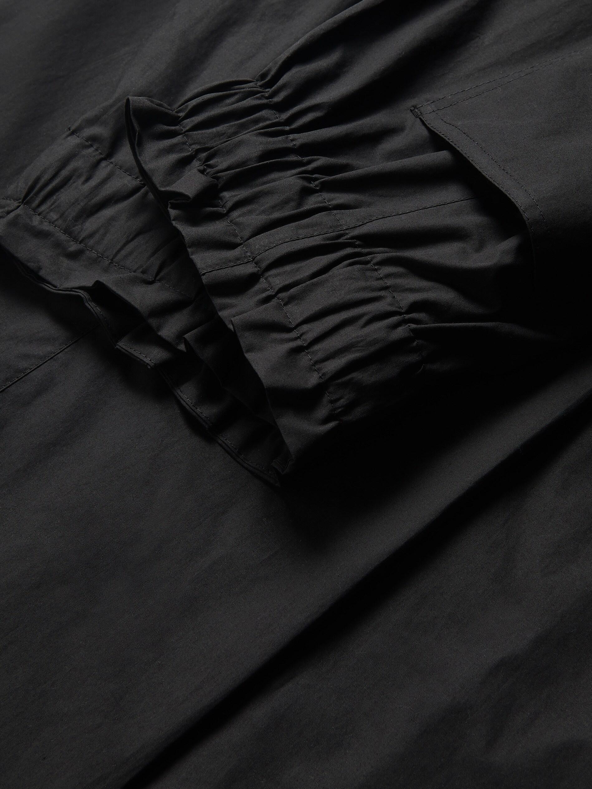 BLACK Loose pants, Black, large image number 4