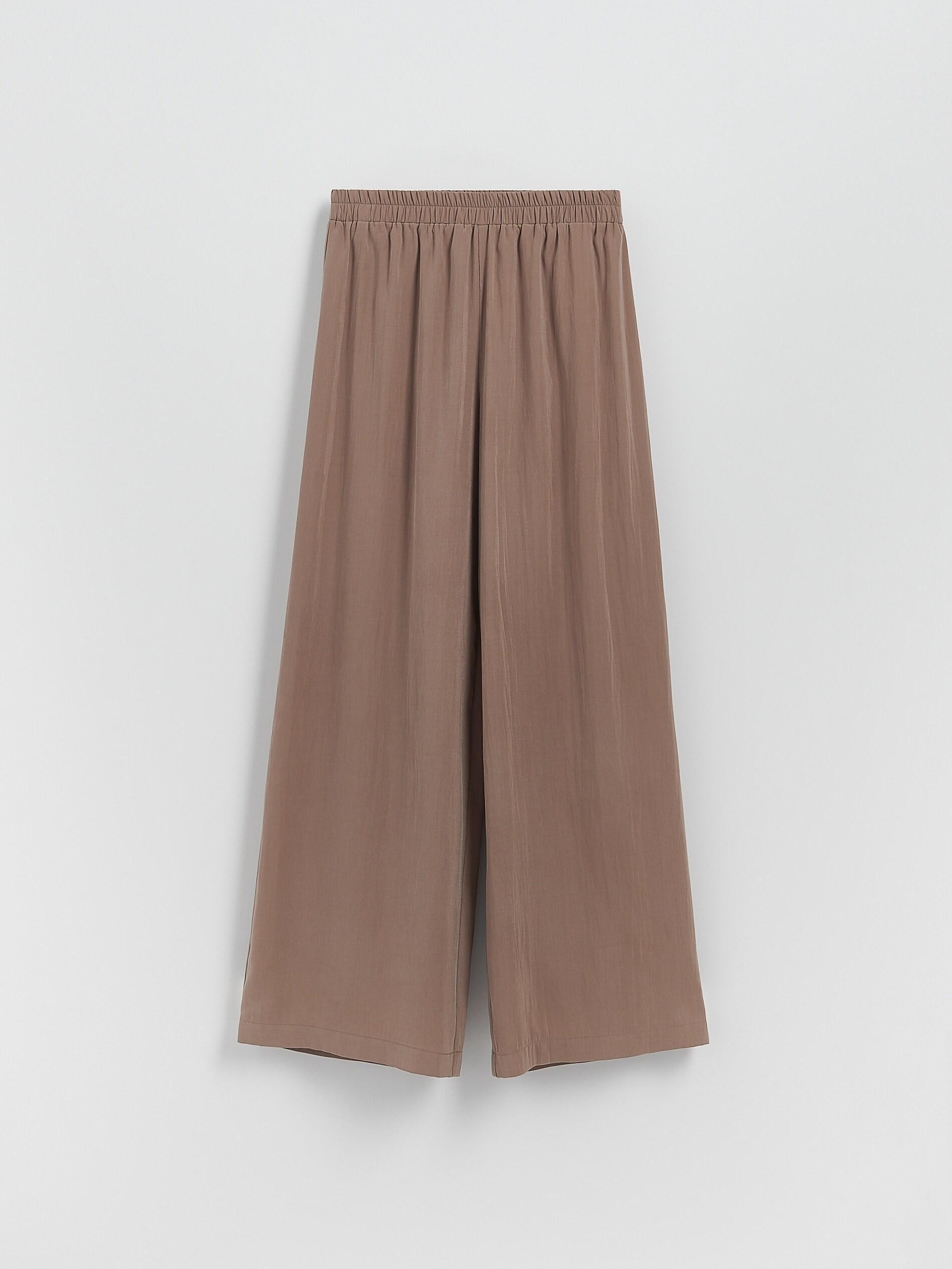BEIGE Loose modal blend trousers, Beige, large image number 5