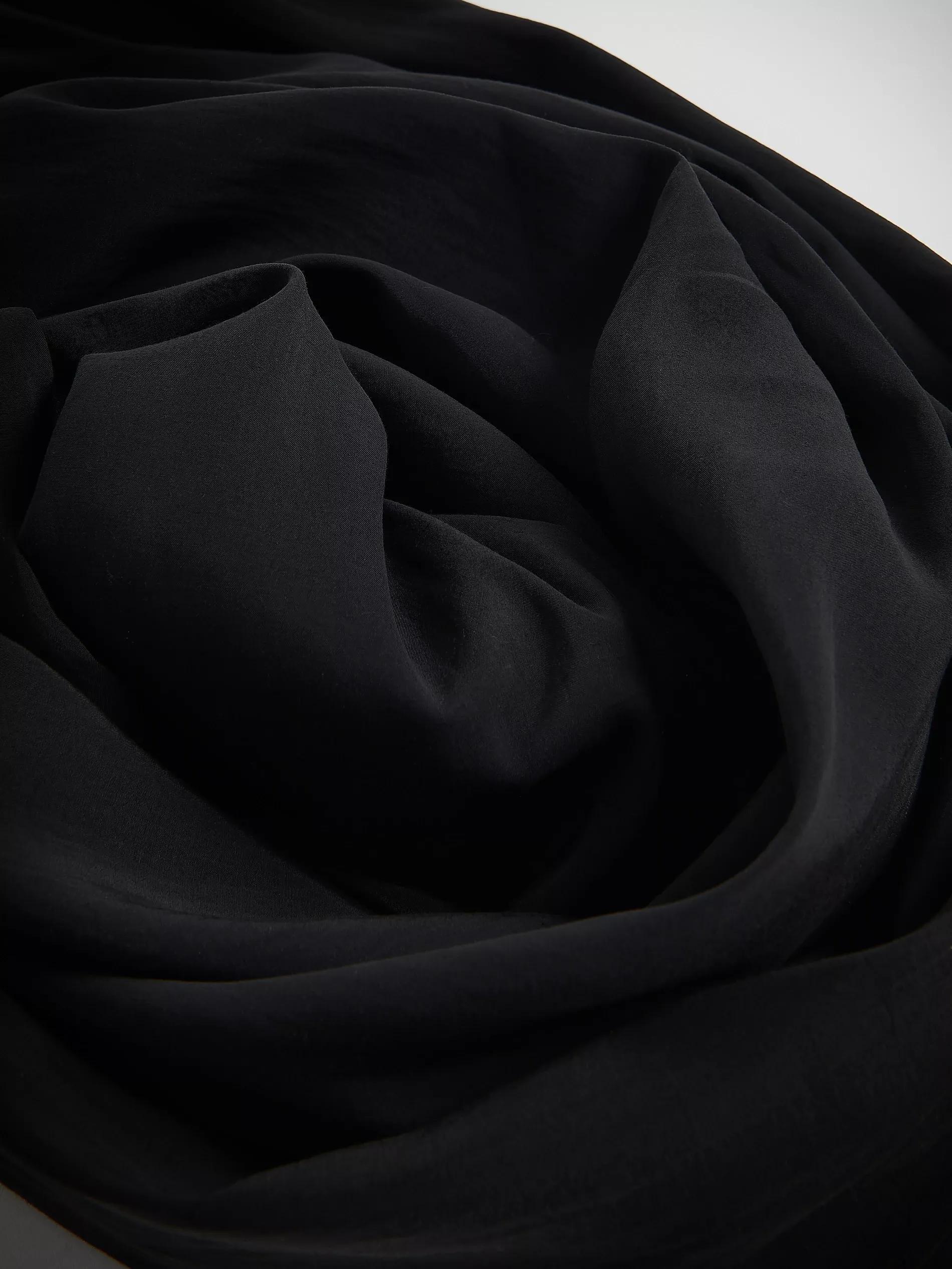 BLACK Loose modal blend trousers, , large image number 1