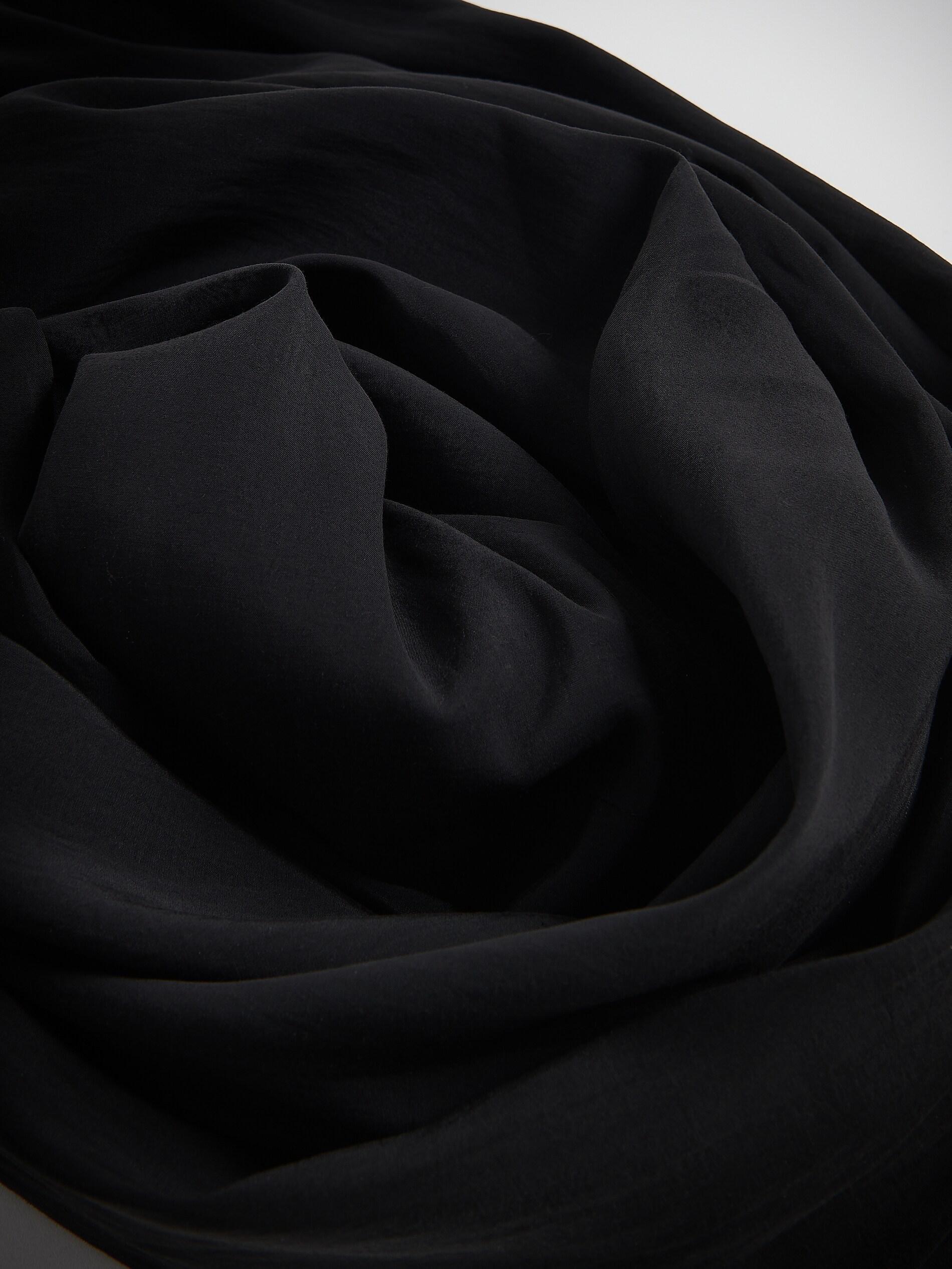 BLACK Loose modal blend trousers, Black, medium