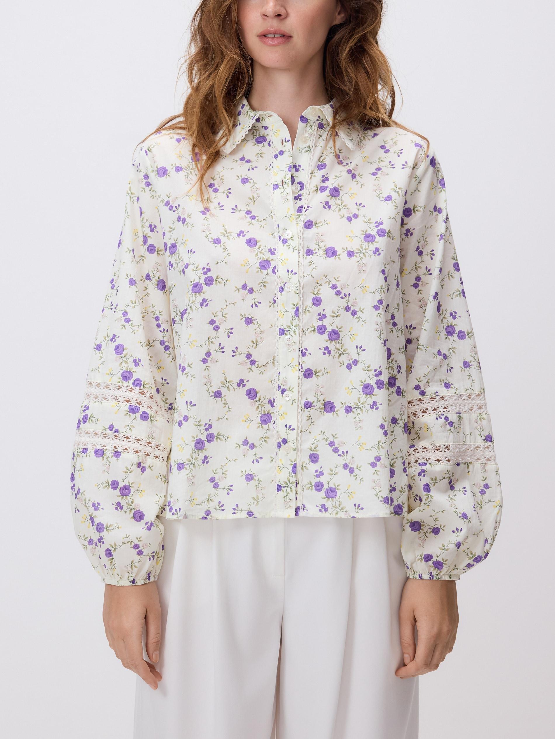 Multicolour Floral Print Shirt, Multicolor, large image number 3