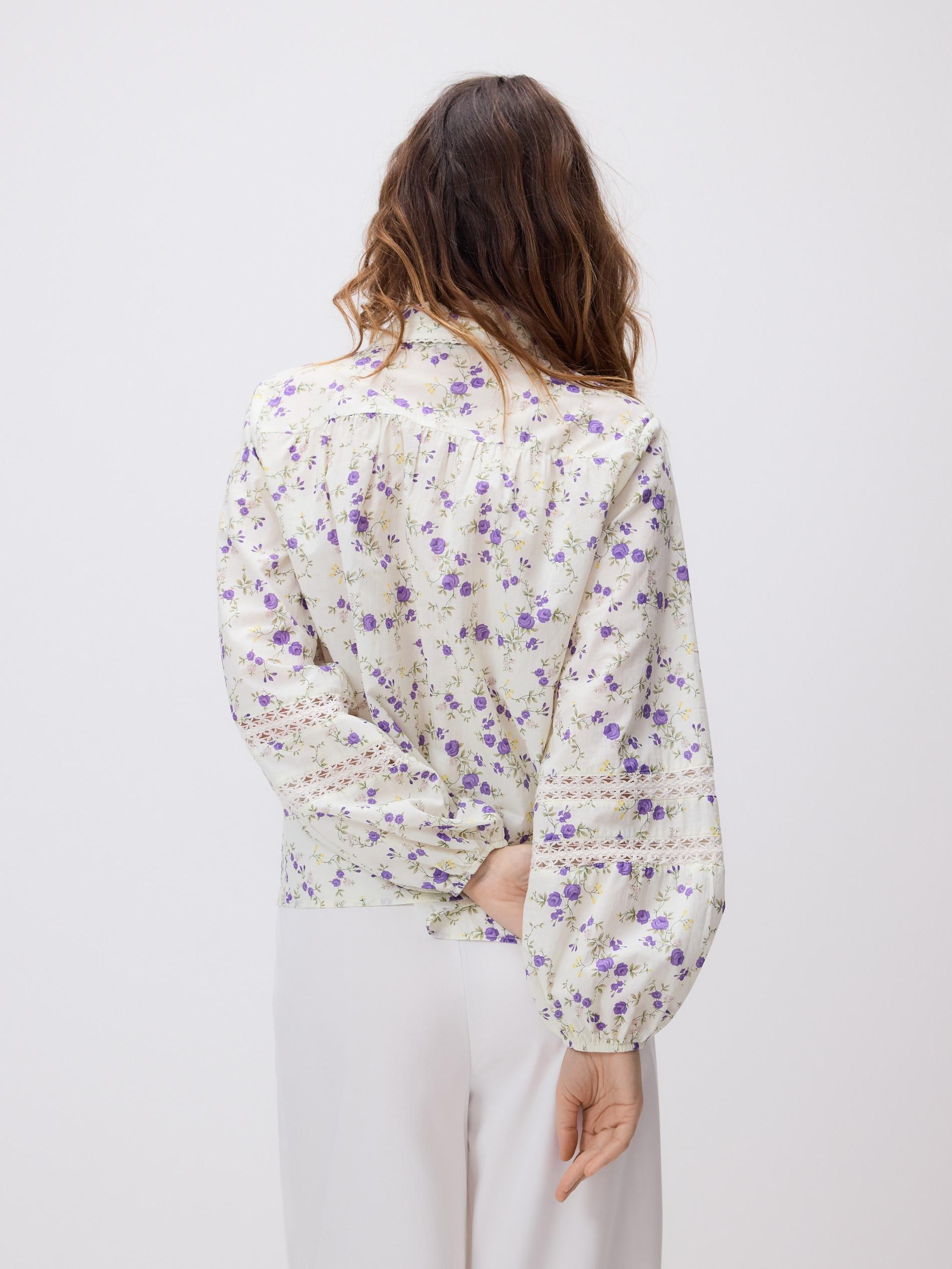 Multicolour Floral Print Shirt, Multicolor, large image number 5
