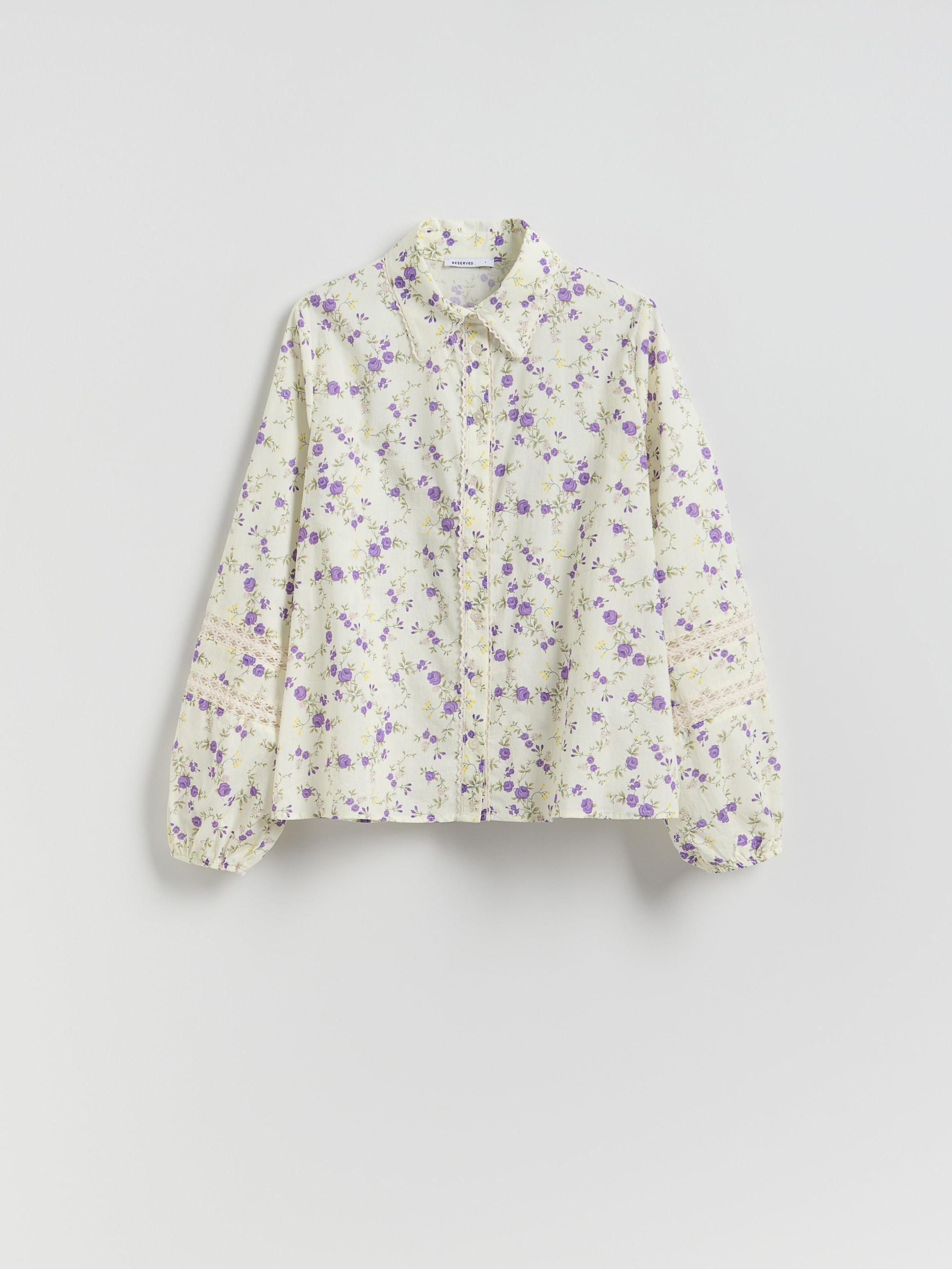 Multicolour Floral Print Shirt, Multicolor, large image number 6