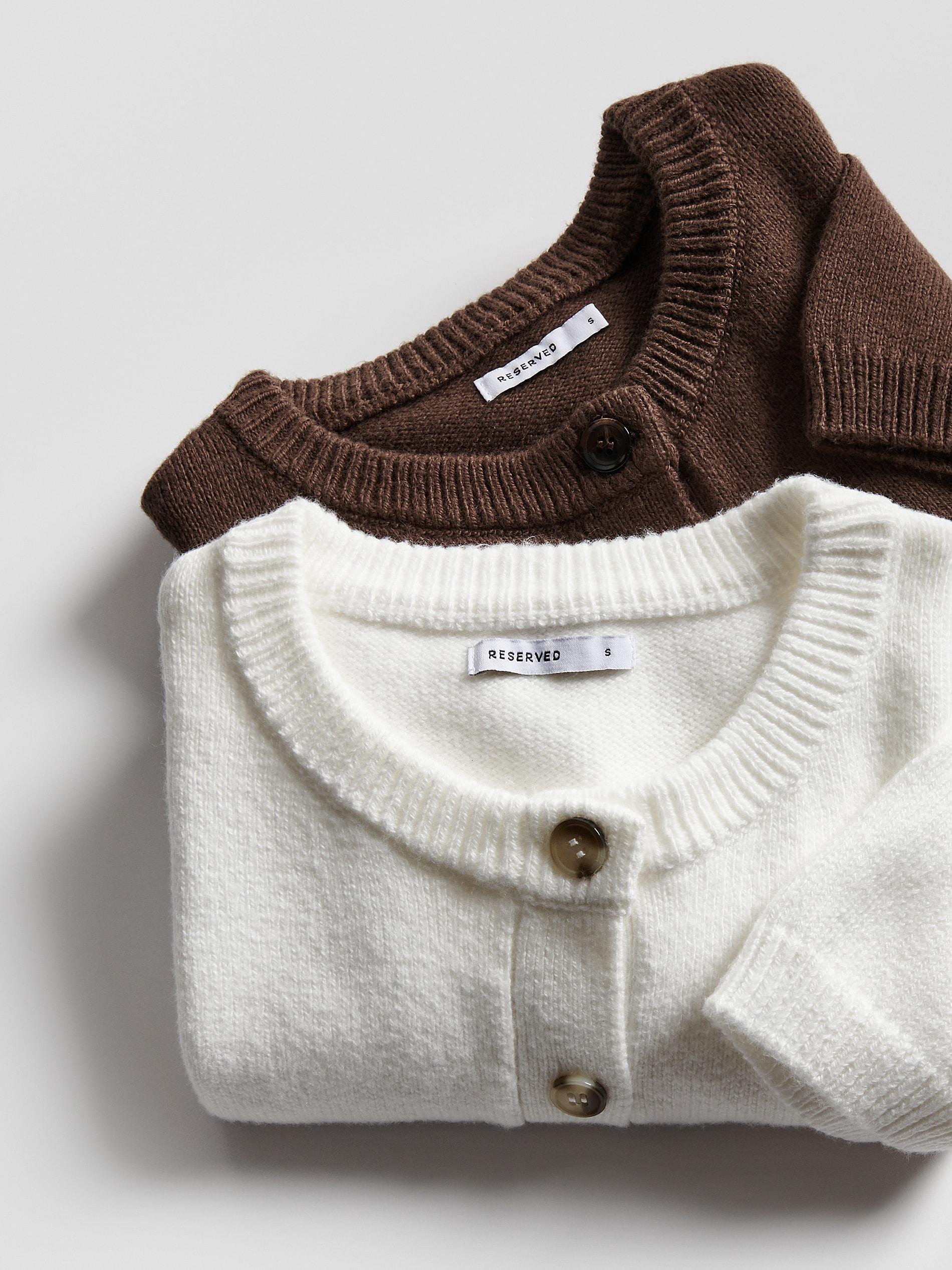 Brown Sweater, Brown, large image number 2