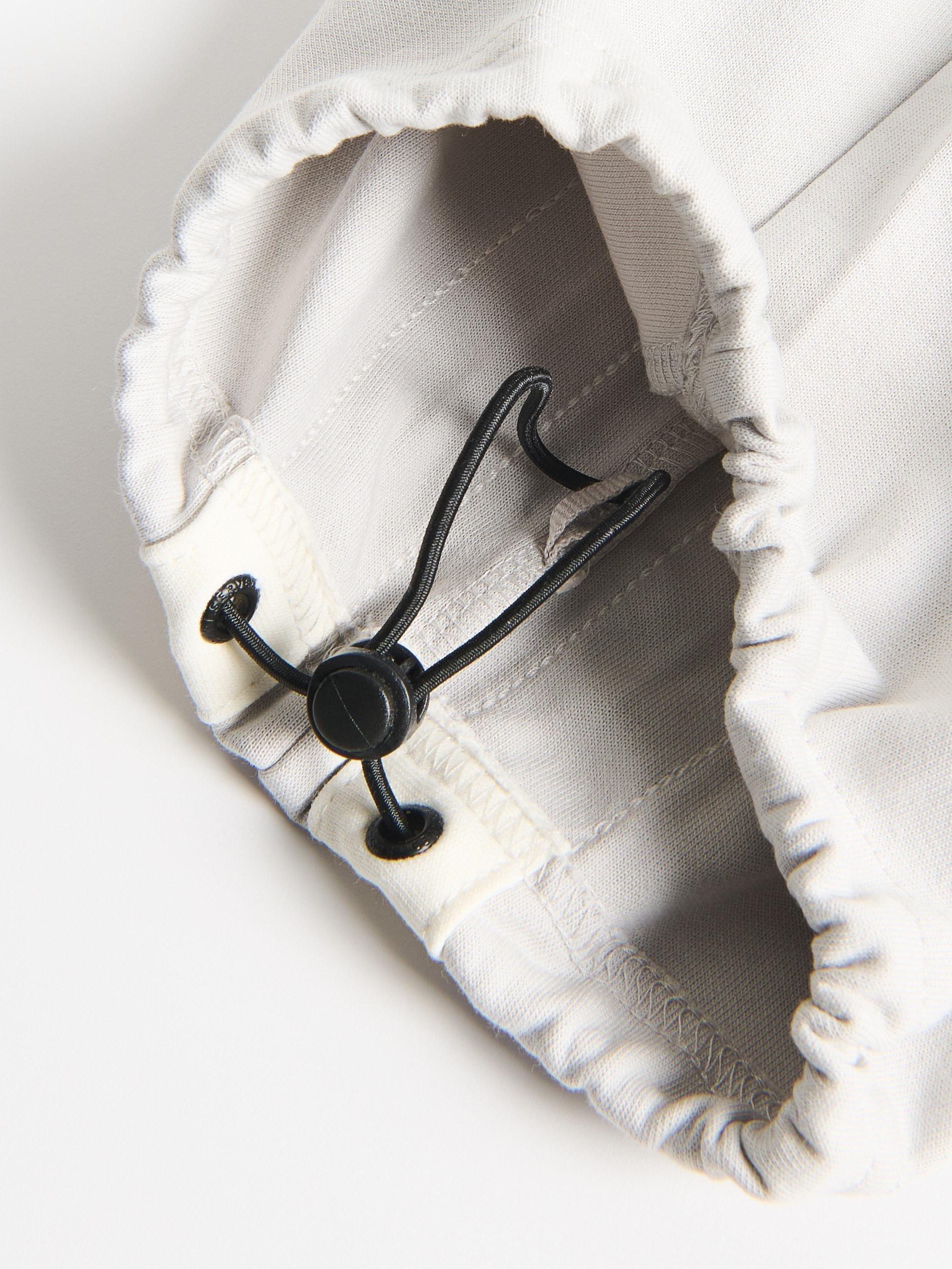 بنطال واسع الساق مع جانبي خطوط رمادي, Light grey, medium