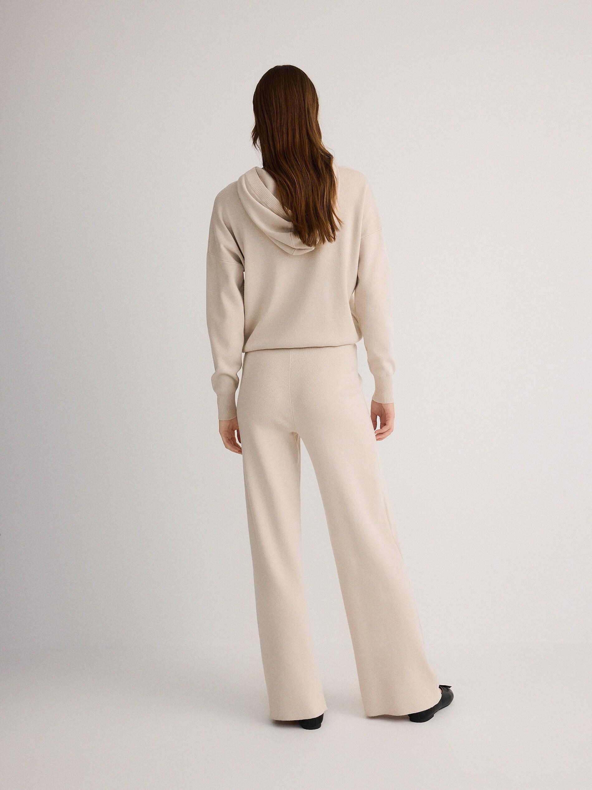 Cream Ladies' Trousers, , large image number 3