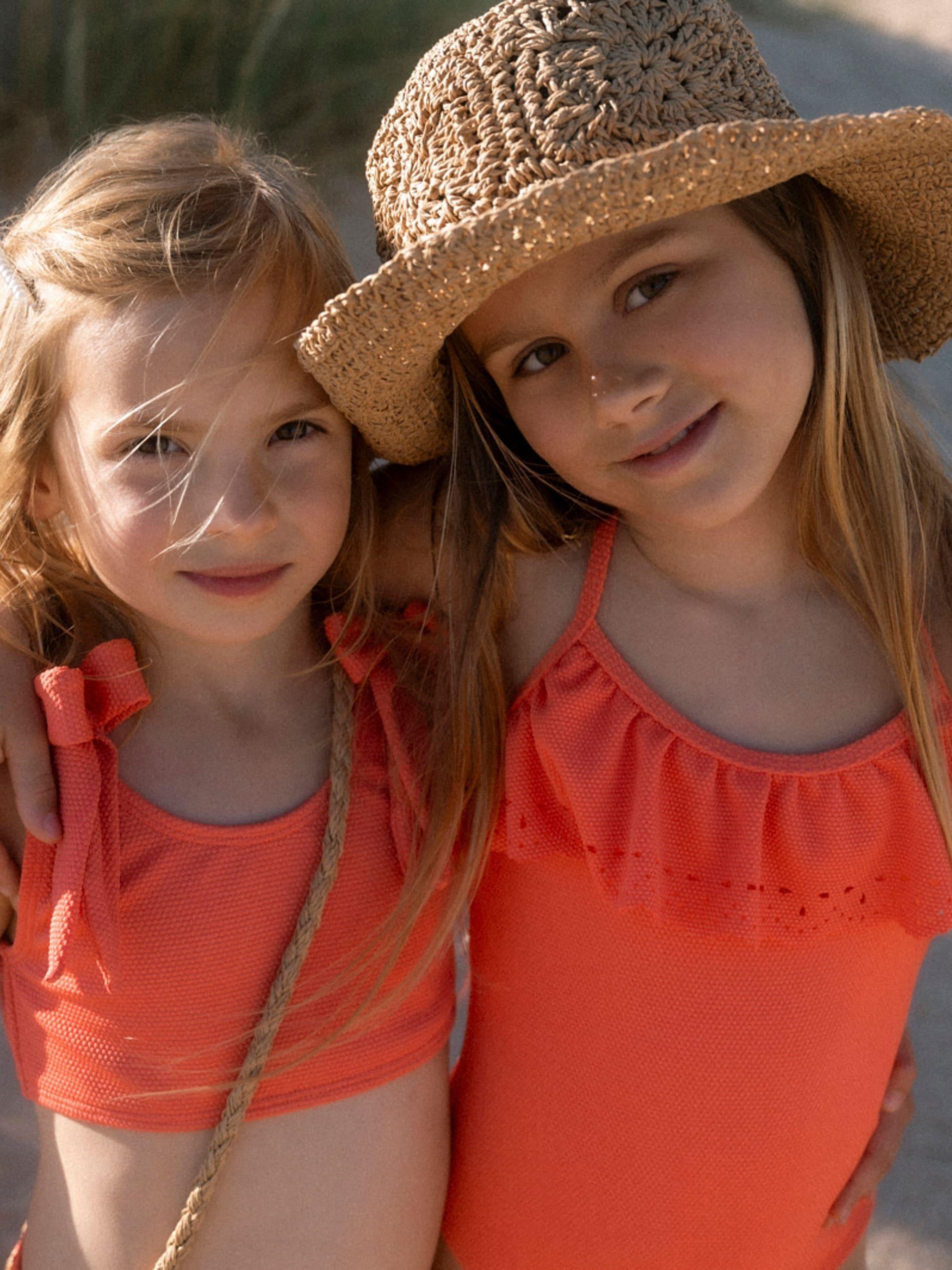 Beige Straw Hat, , large image number 5