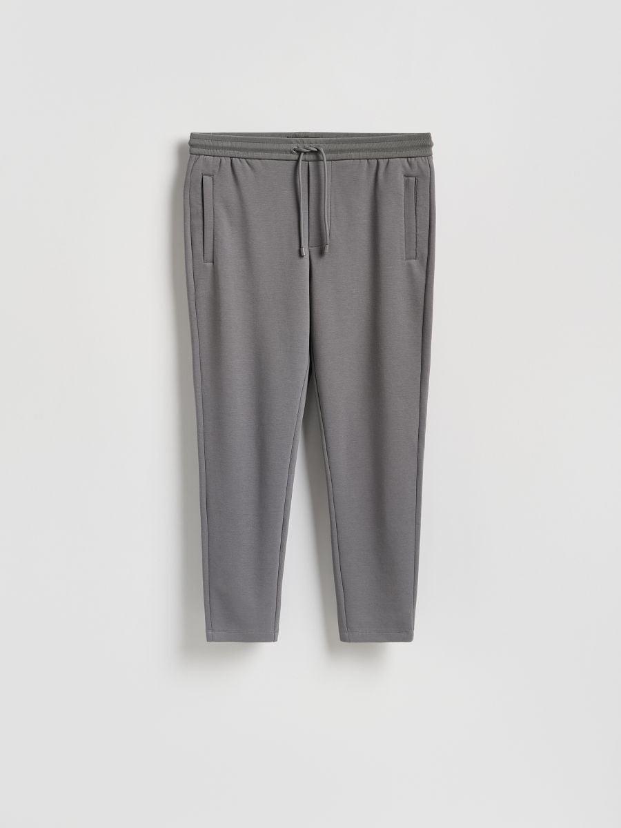 Grey Slim Sweatpants, Grey, large image number 2