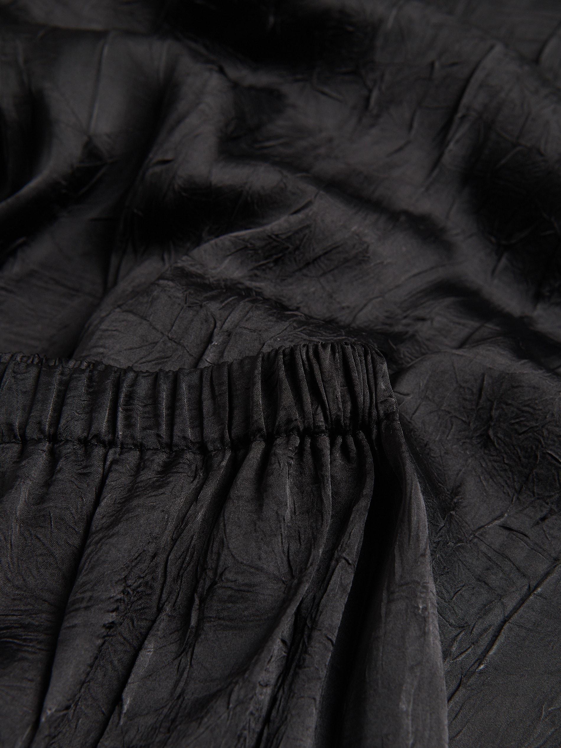 Black Crease Effect Trousers, , large image number 4