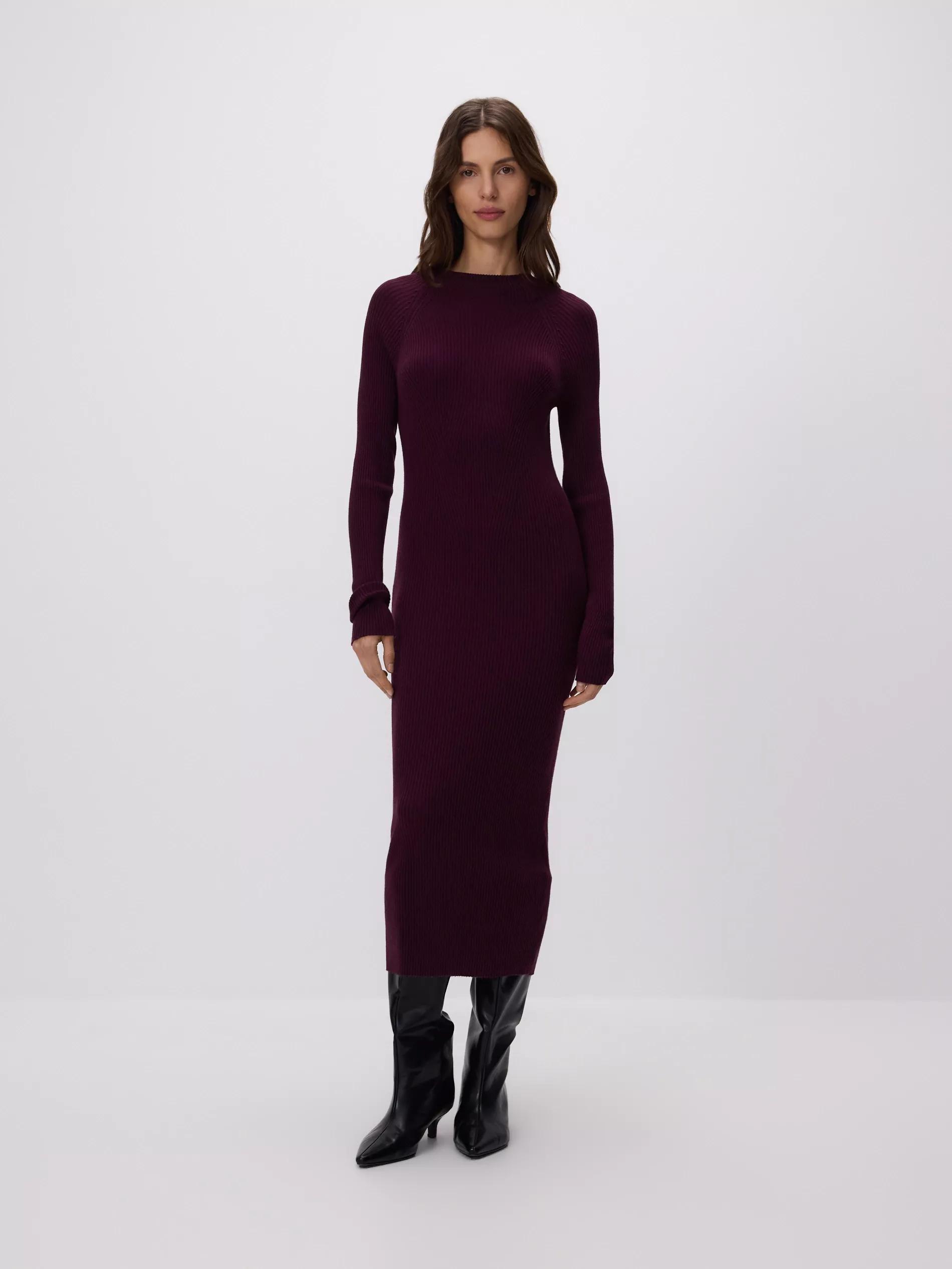 Burgundy Maxi Dress, Burgundy, large image number 0