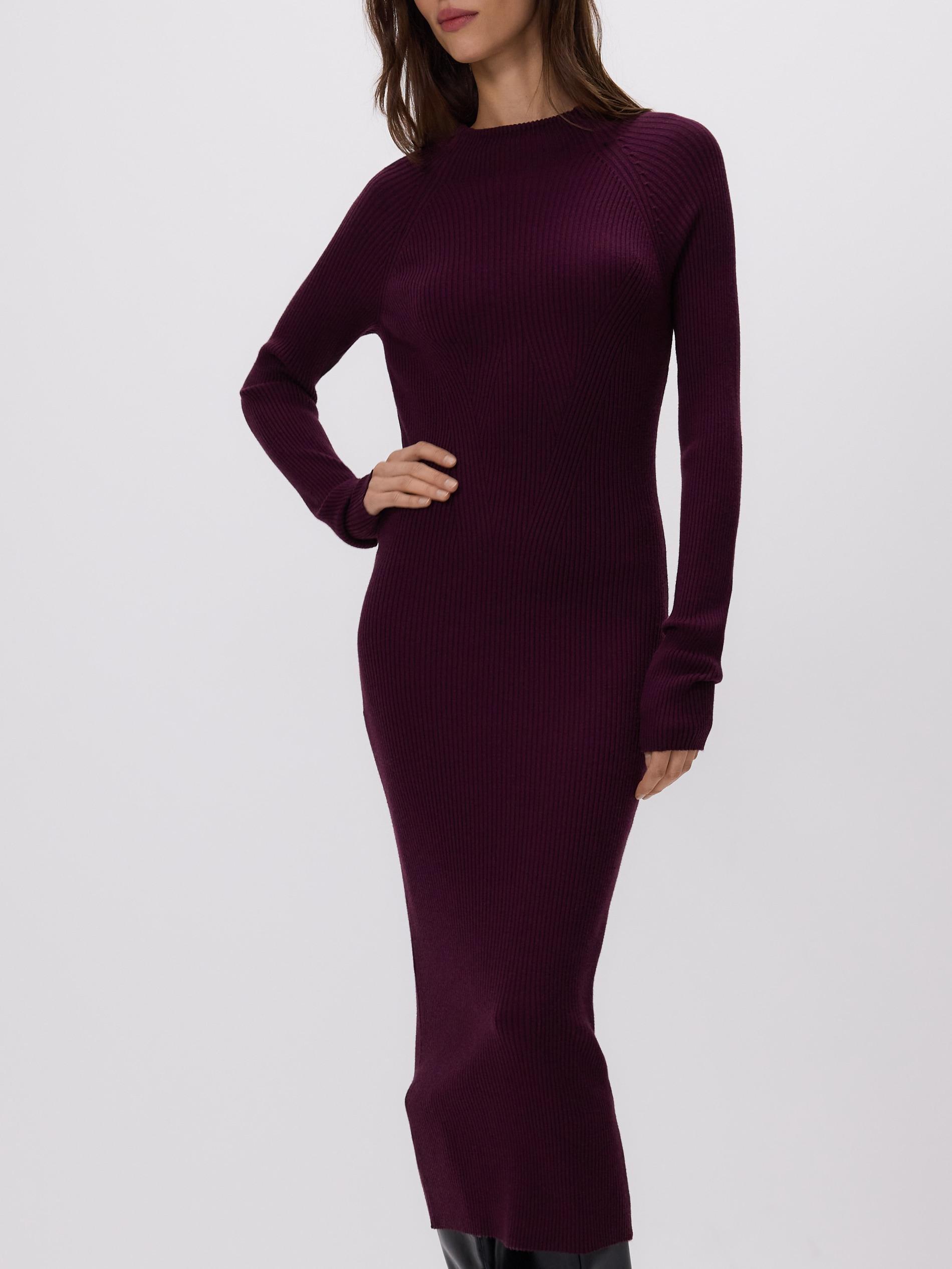Burgundy Maxi Dress, Burgundy, large image number 1