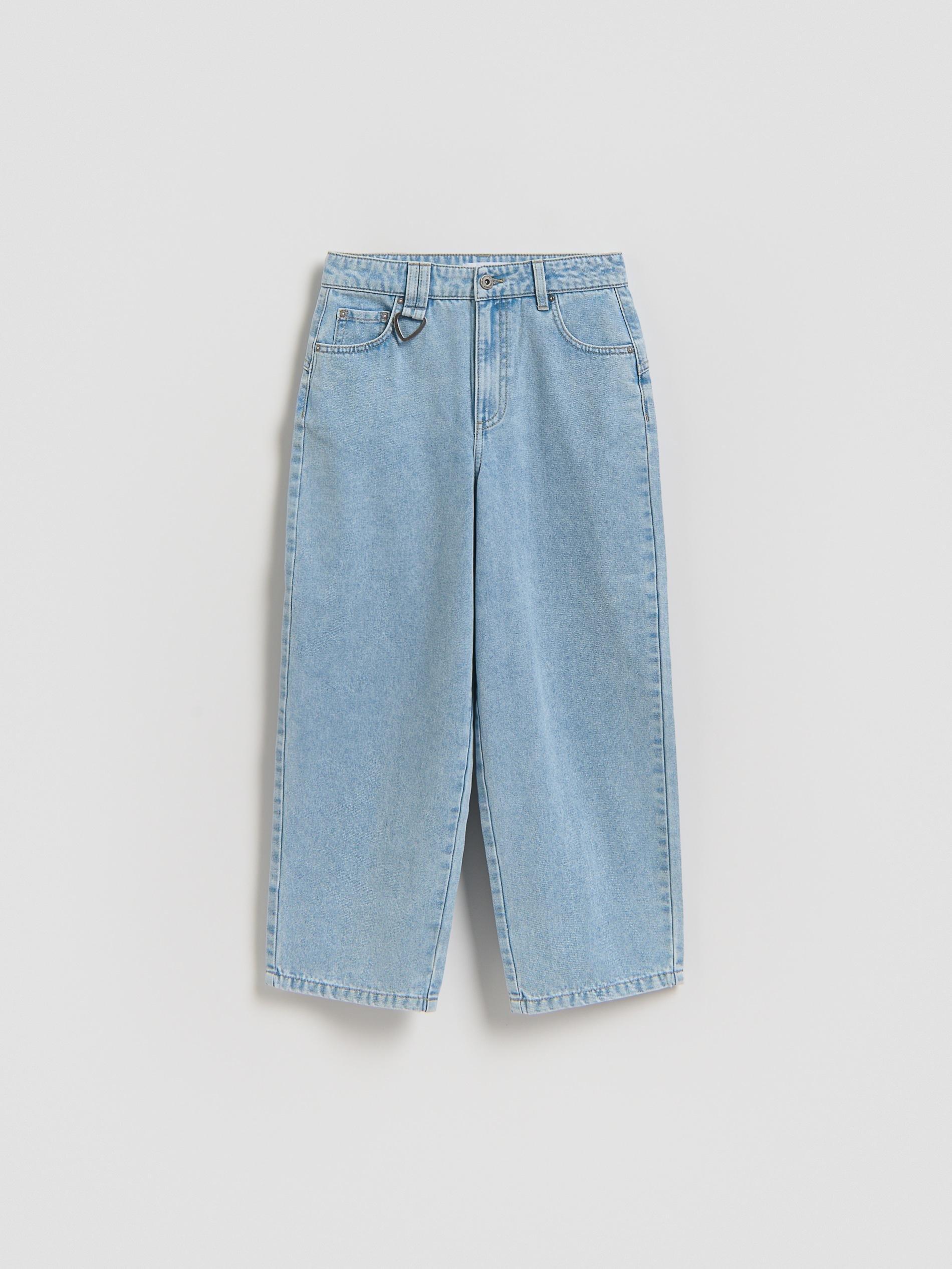 Blue Baggy Jeans, Blue, large image number 1