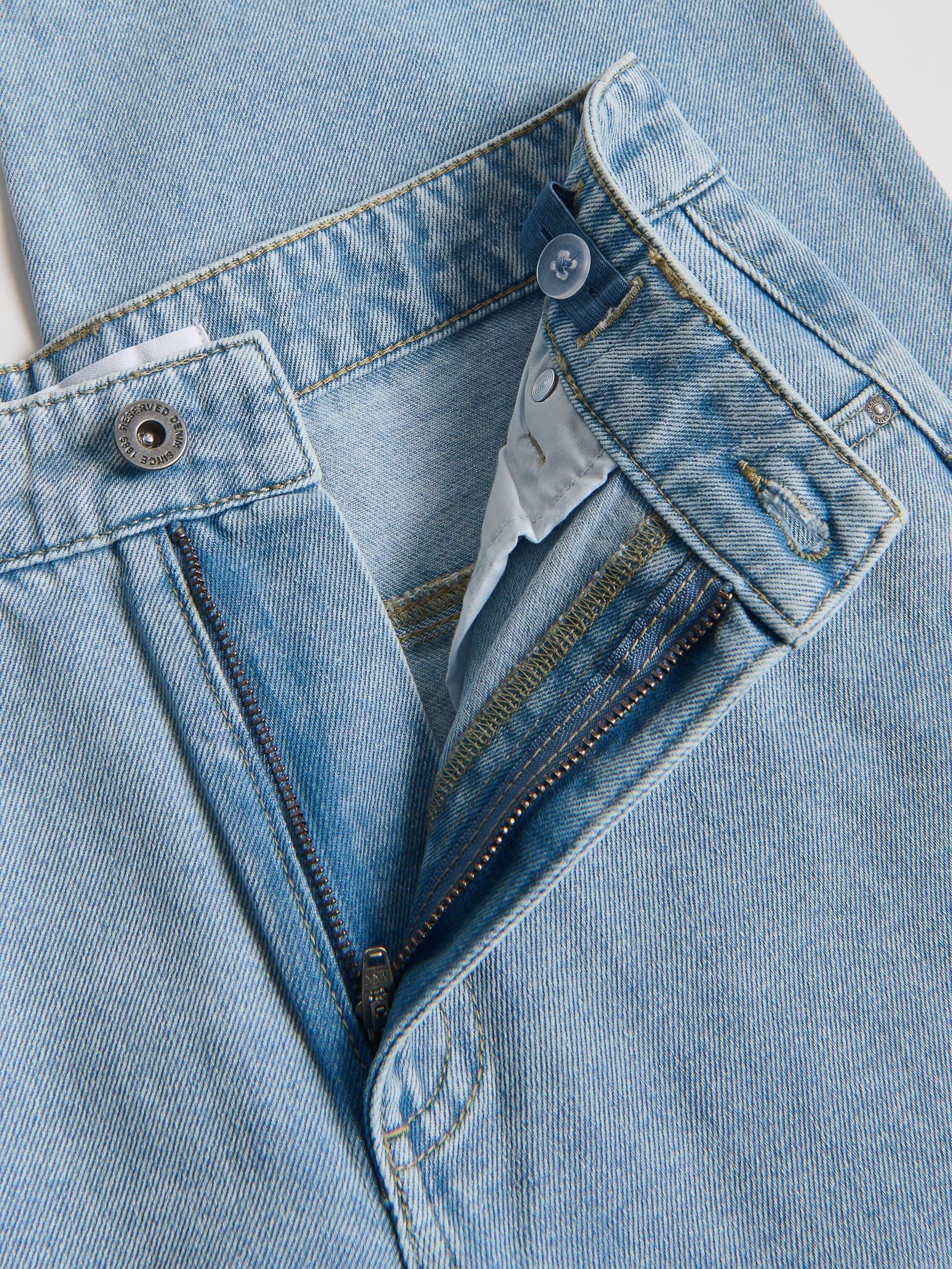 Blue Baggy Jeans, Blue, medium