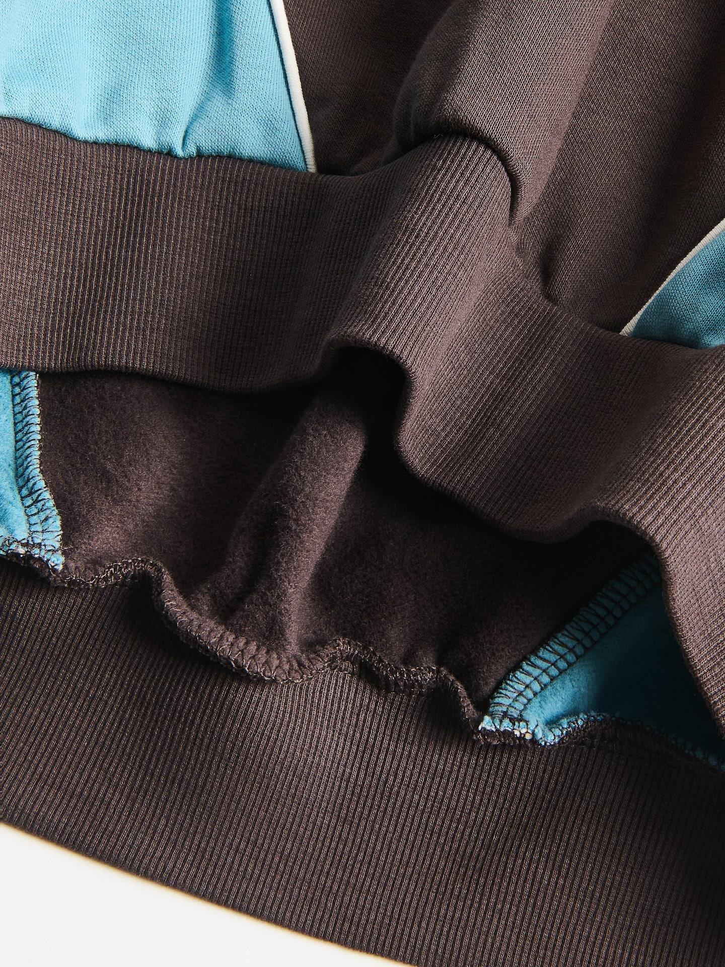 Brown Cotton Hoodie, Brown, large image number 1