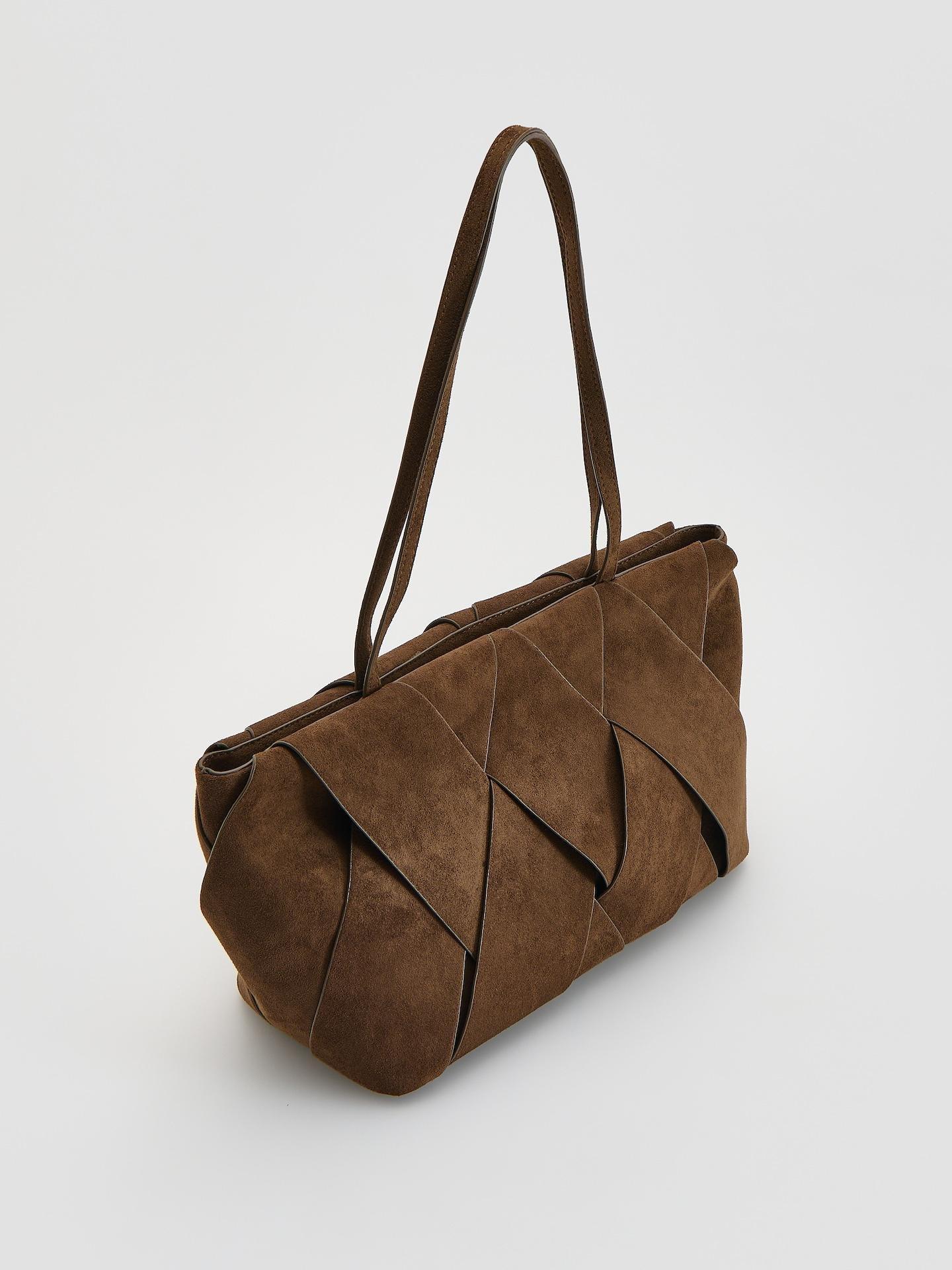 Brown Shoulder Bag, Brown, large image number 1