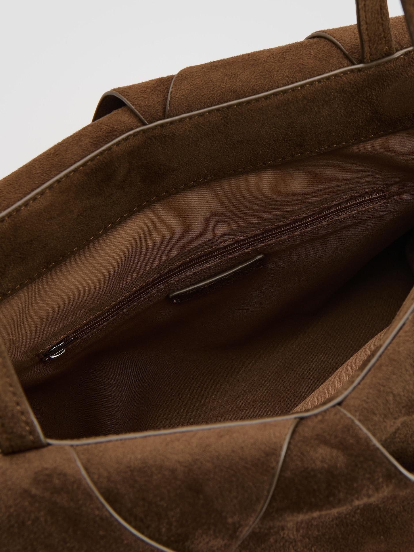 Brown Shoulder Bag, Brown, large image number 2