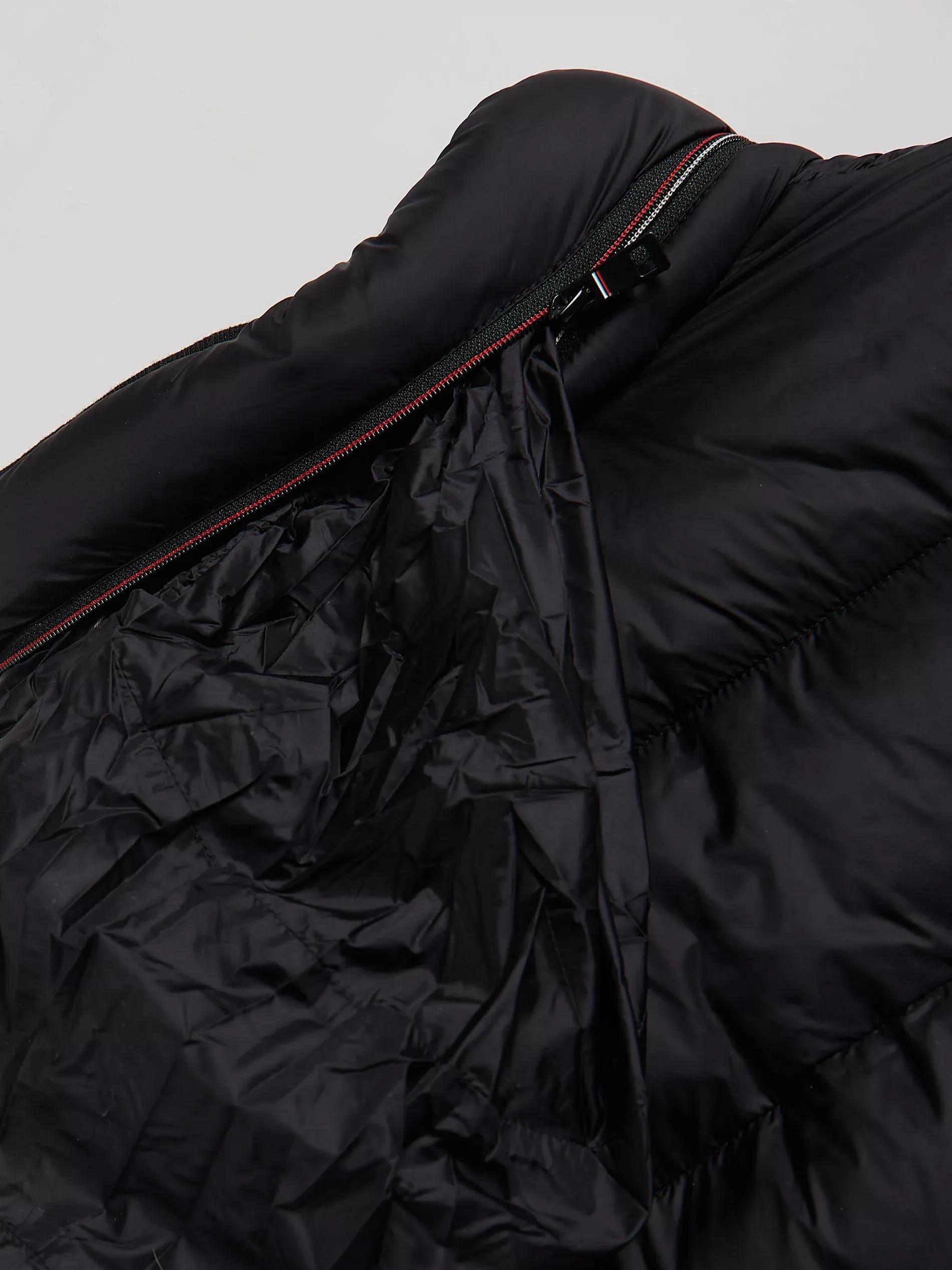 BLACK Quilted jacket with folding hood, Black, large image number 4