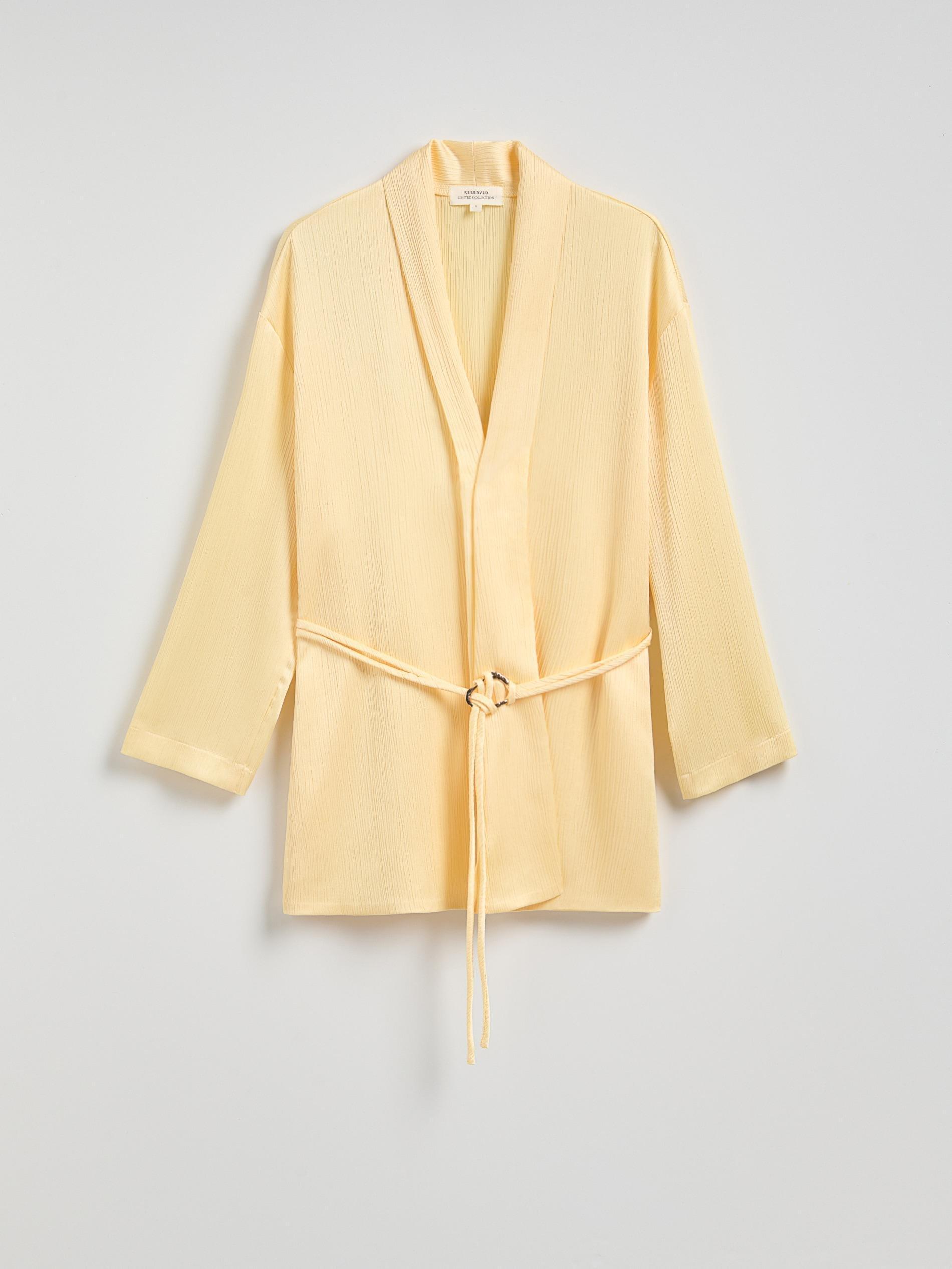 Yellow Jacket With Decorative Knot, , large image number 4