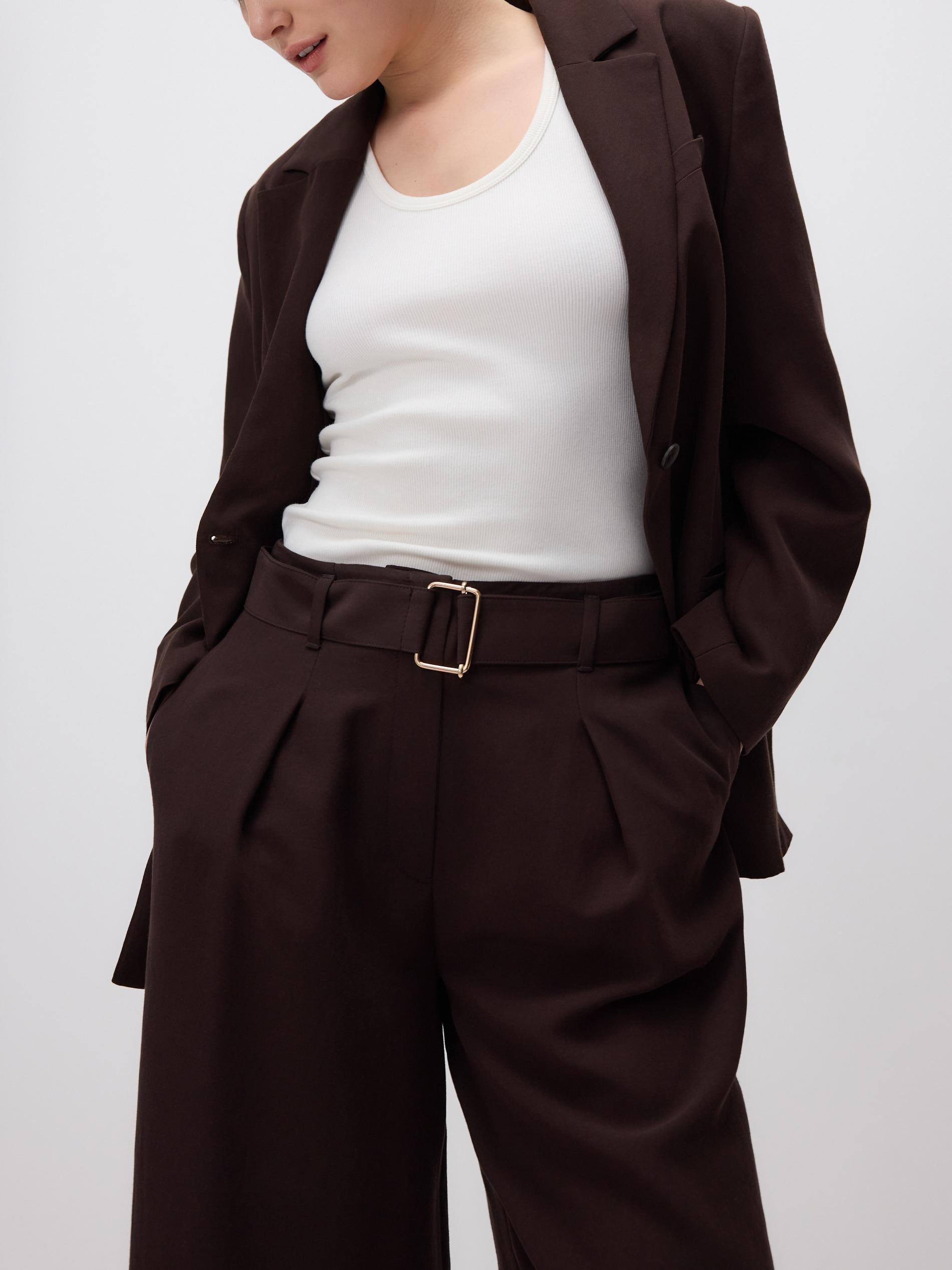 Brown Shorts & Belt, , large image number 3