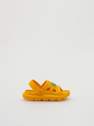 Reserved - Yellow Lightweight Sliders With Applique